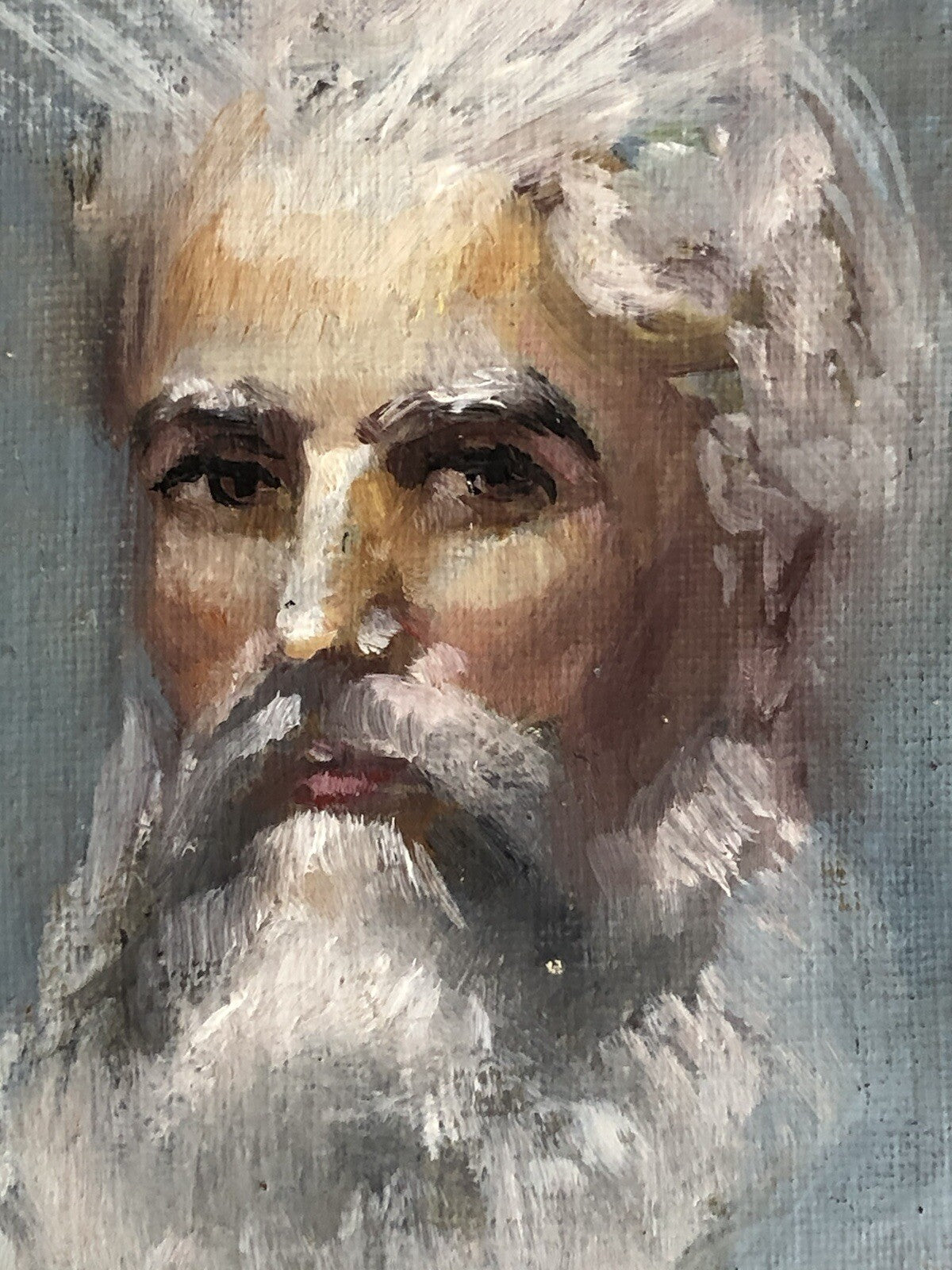 Quadro antico -Santo- dipinto a olio