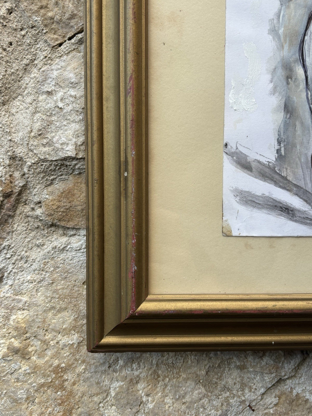 Quadro -Nudi Di Donna- Fienga realizzati a tecnica mista su carta