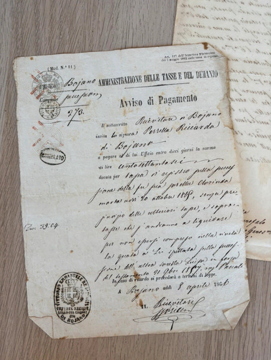 Documenti Manoscritti Antichi