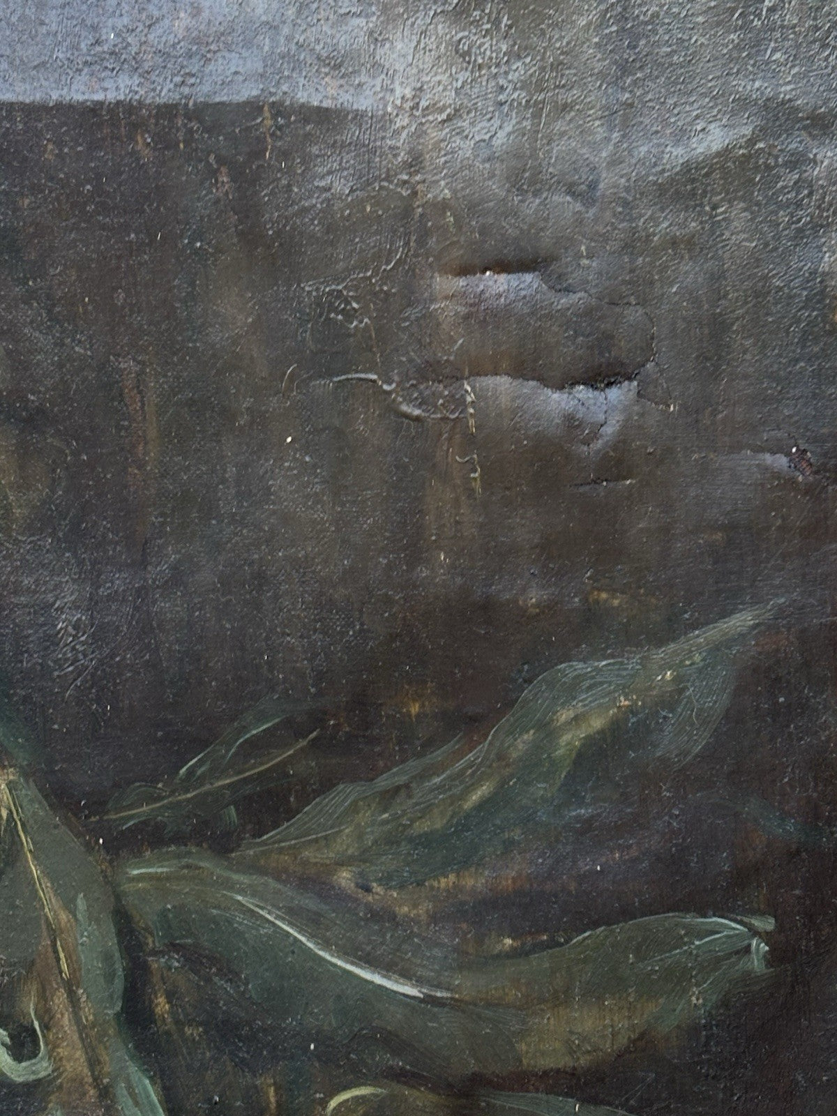 Quadro antico -Natura Morta- Giuseppe Uva dipinto a olio su tela