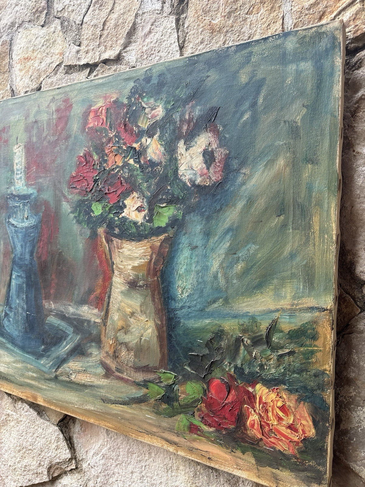 Quadro -Natura Morta- Giuseppe Gabellone- dipinto a olio su tela