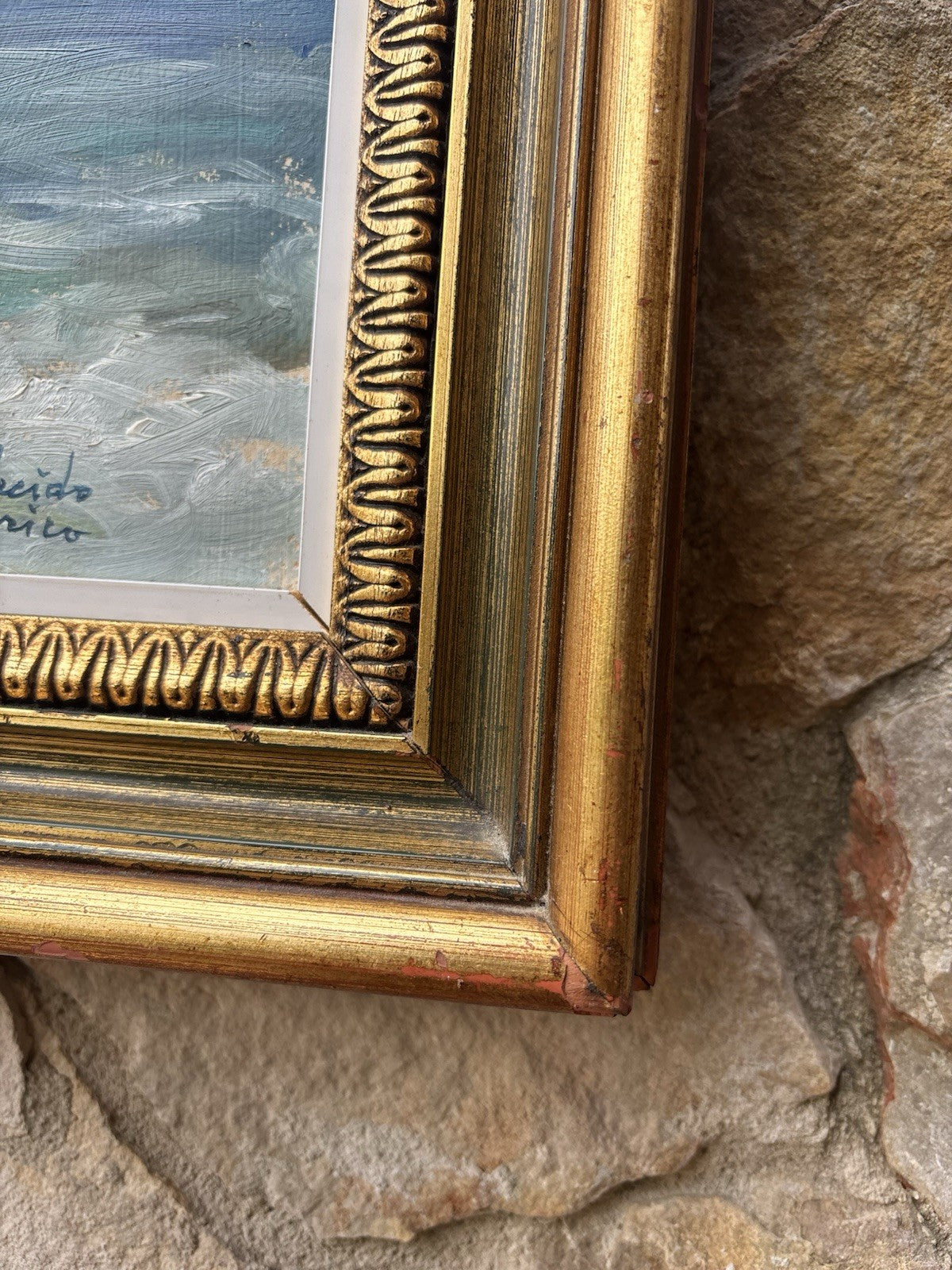 Quadro -Marina- Errico Placido- dipinto a olio