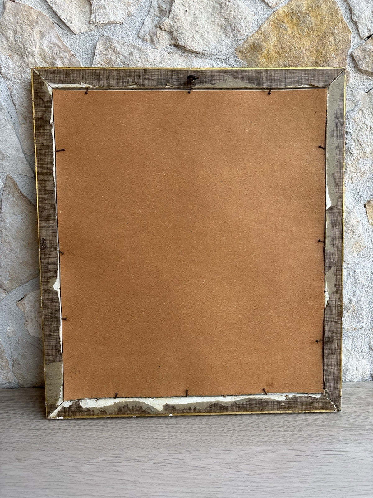 Quadro antico -Palazzo Donn’Anna- realizzato a tecnica mista