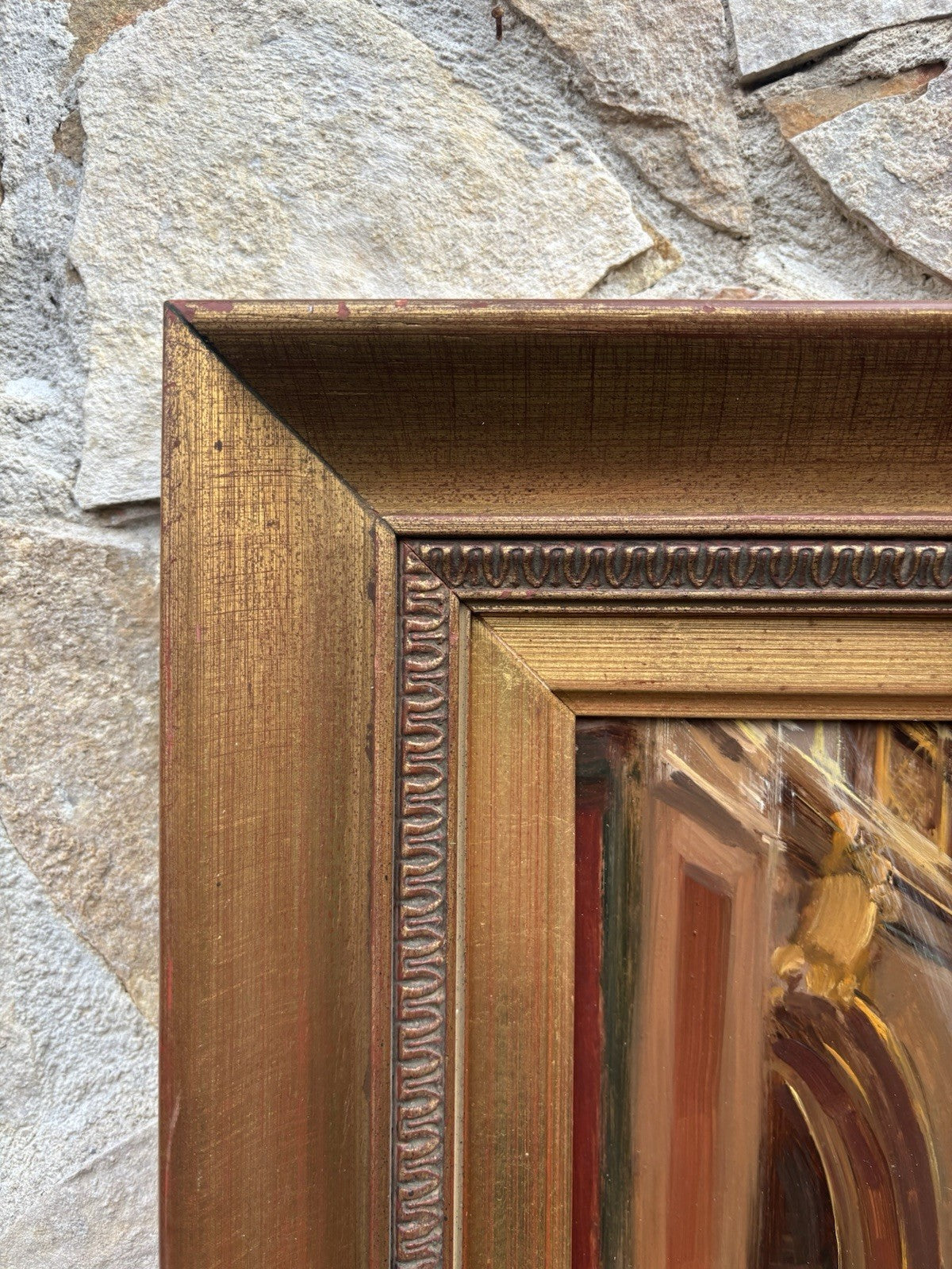 Quadro -Interno Di Chiesa- Francesco Tammaro dipinto a olio