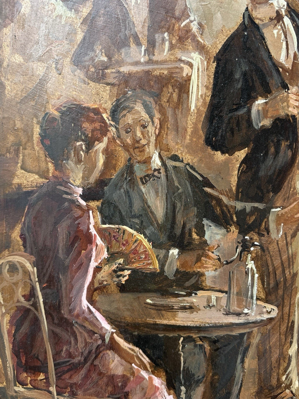 Quadro -O’Zappatore- dipinto a olio