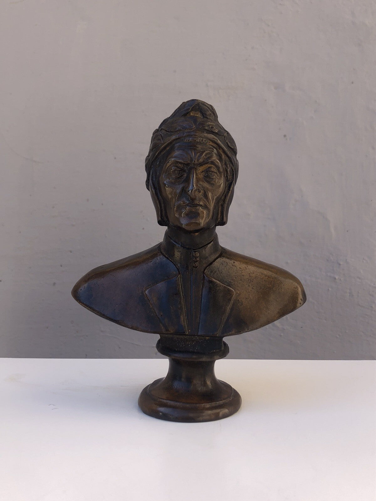 Scultura Dante Alighieri in bronzo