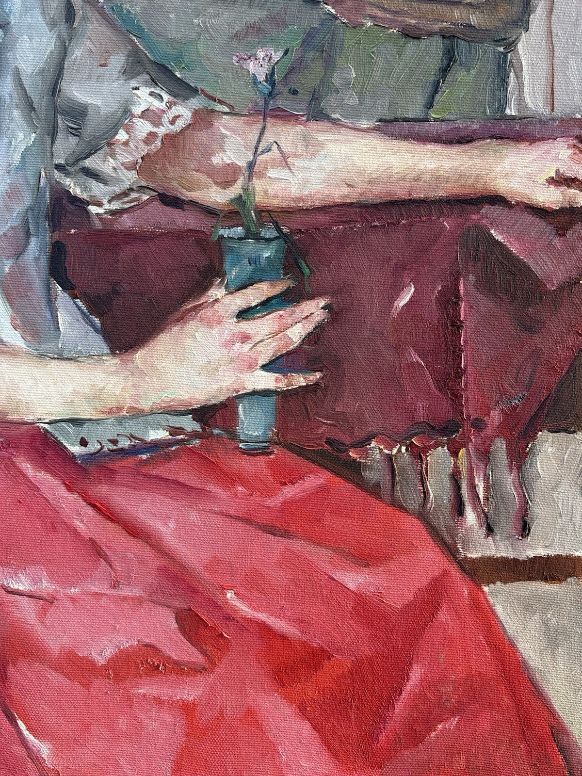 Quadro -Figure Femminili- Ciro Adrian Ciavolino- dipinto a olio su tela