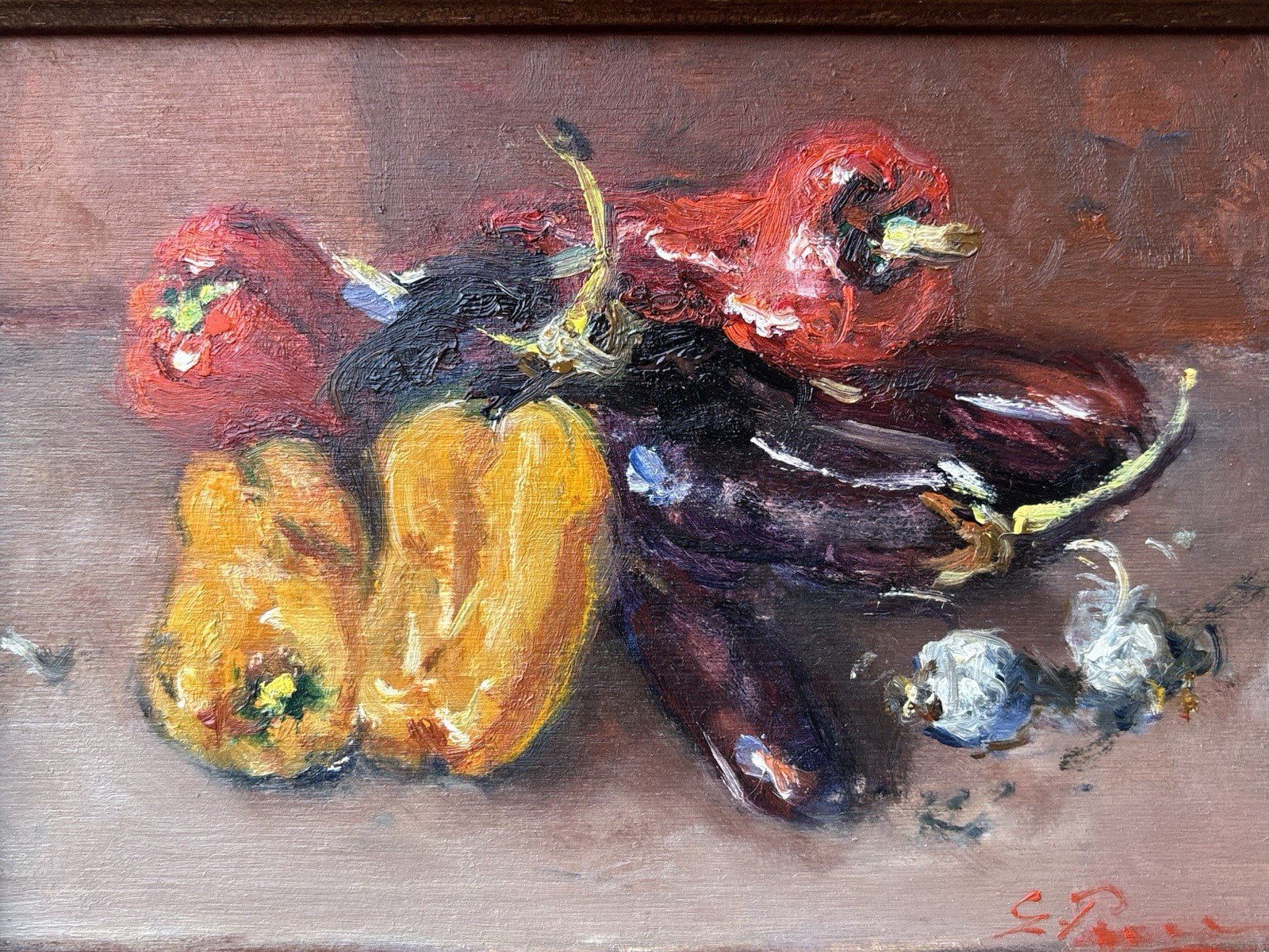 Tris di quadri -Natura Morta- Giovanni Pane- dipinti a olio