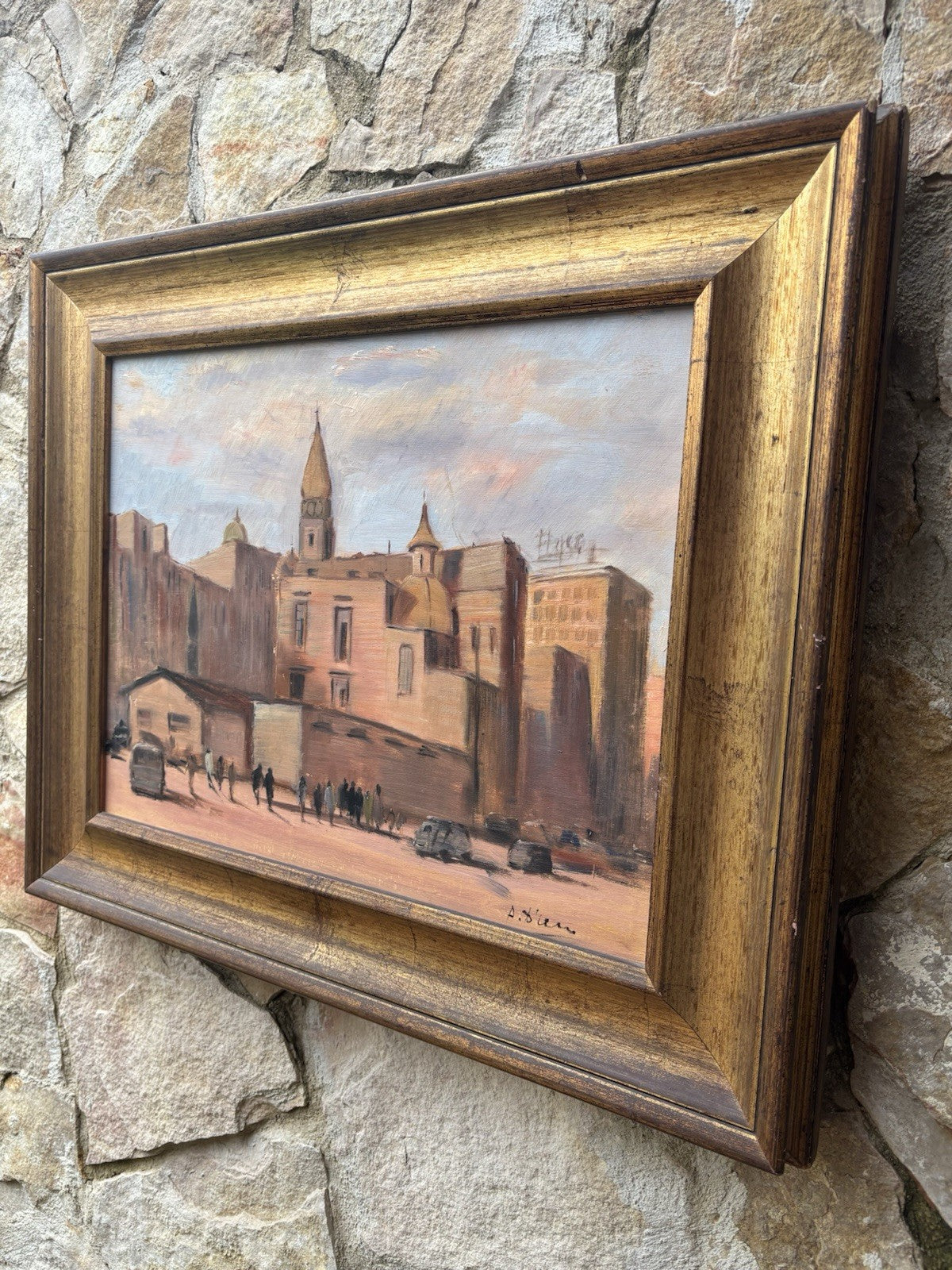 Quadro -Pozzuoli- Antonio D’Urso dipinto a olio