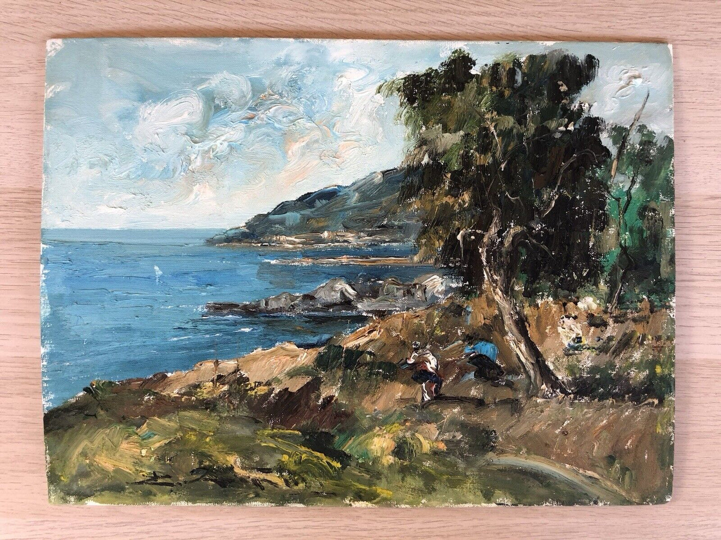 Quadro -Paesaggio Panoramico- dipinto a olio