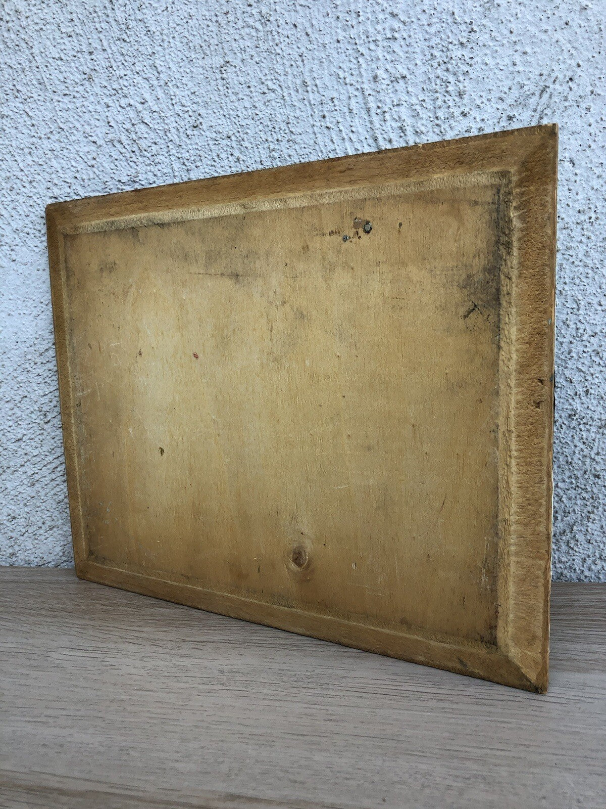 Quadro vintage -Mareggiata- dipinto a olio su tavola