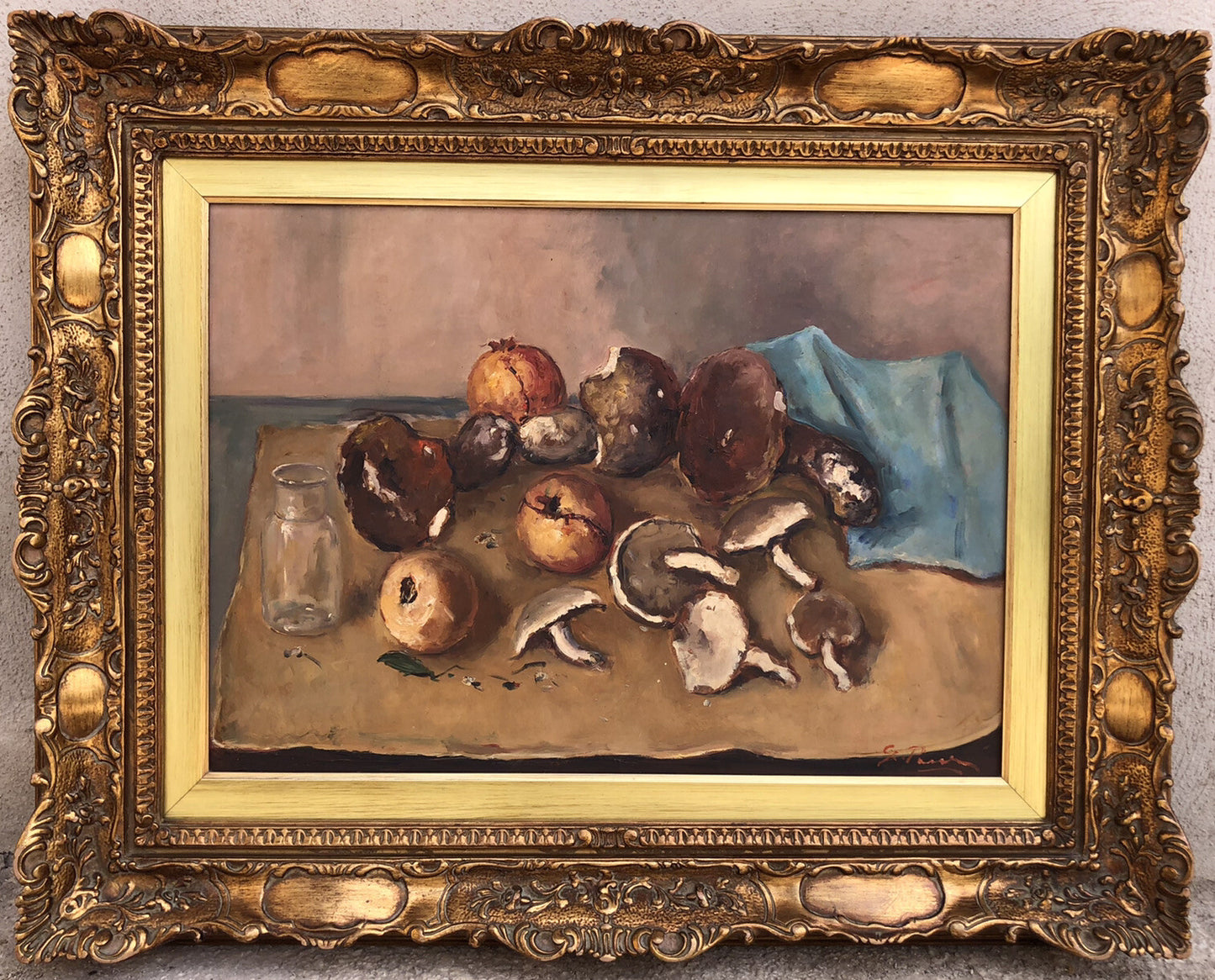 Quadro vintage -Natura Morta- dipinto a olio
