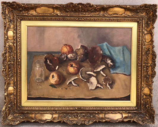 Quadro vintage -Natura Morta- dipinto a olio