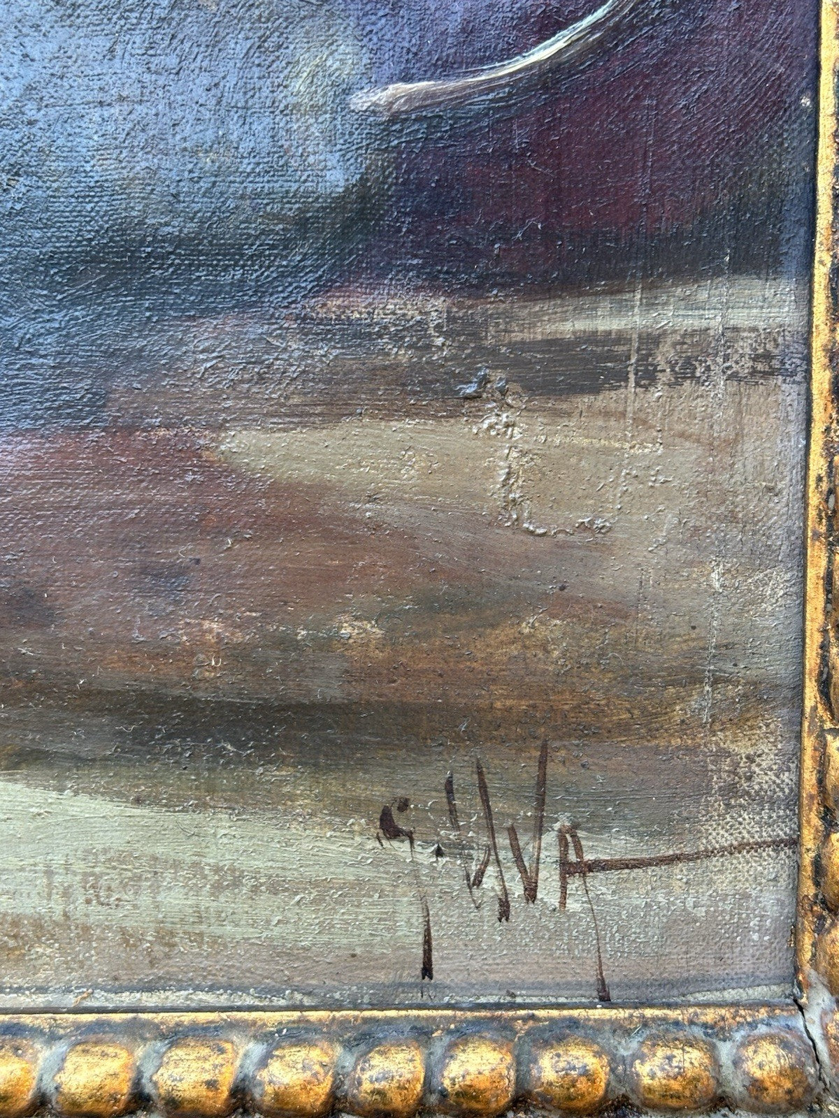 Quadro antico -Natura Morta- Giuseppe Uva dipinto a olio su tela