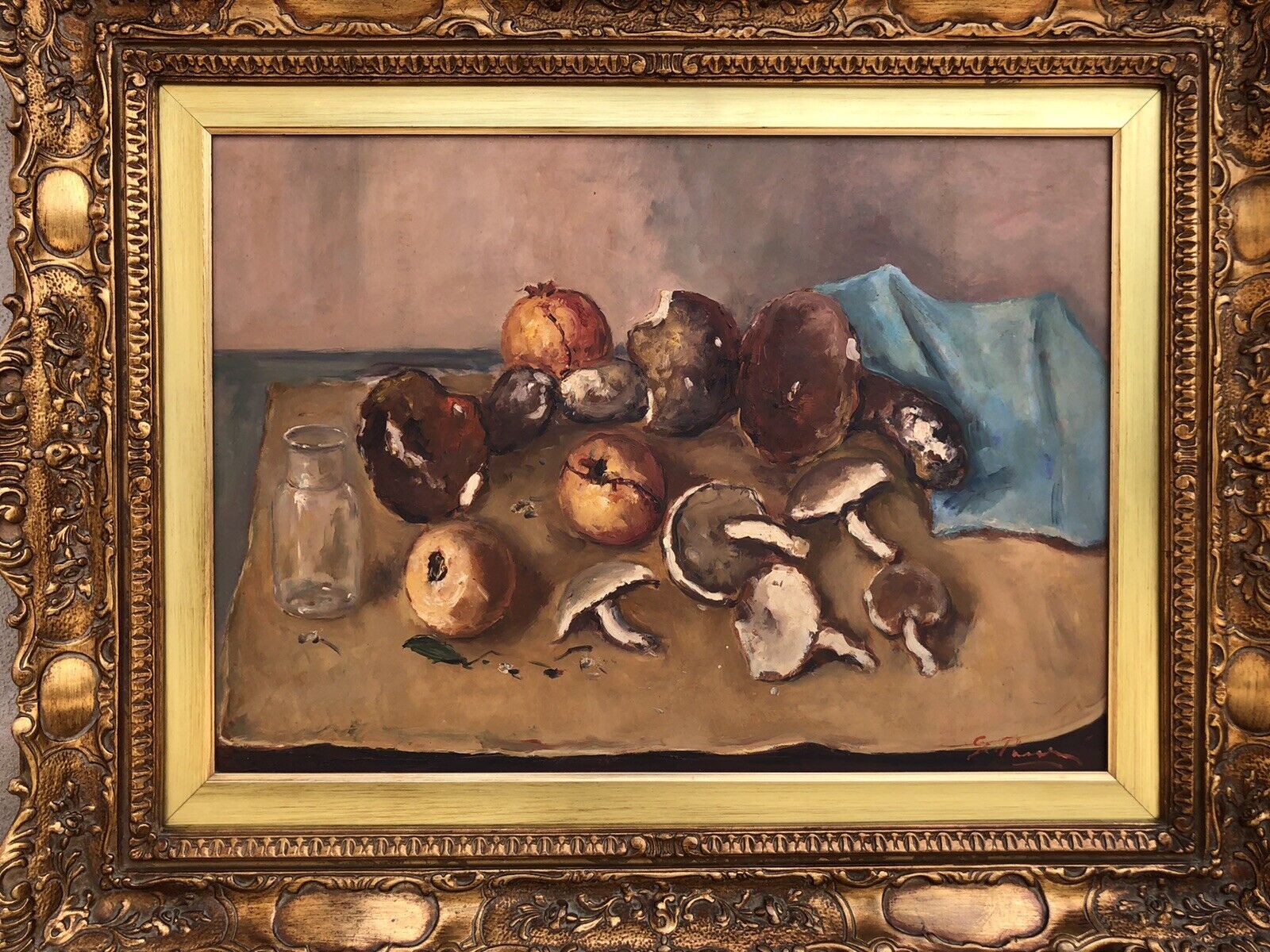 Quadro vintage -Natura Morta- dipinto a olio