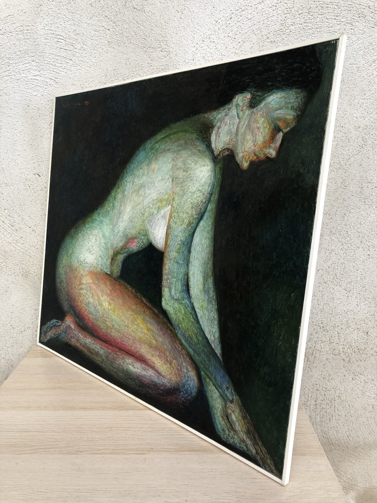 Quadro -Nudo Artistico- dipinto a olio su tela