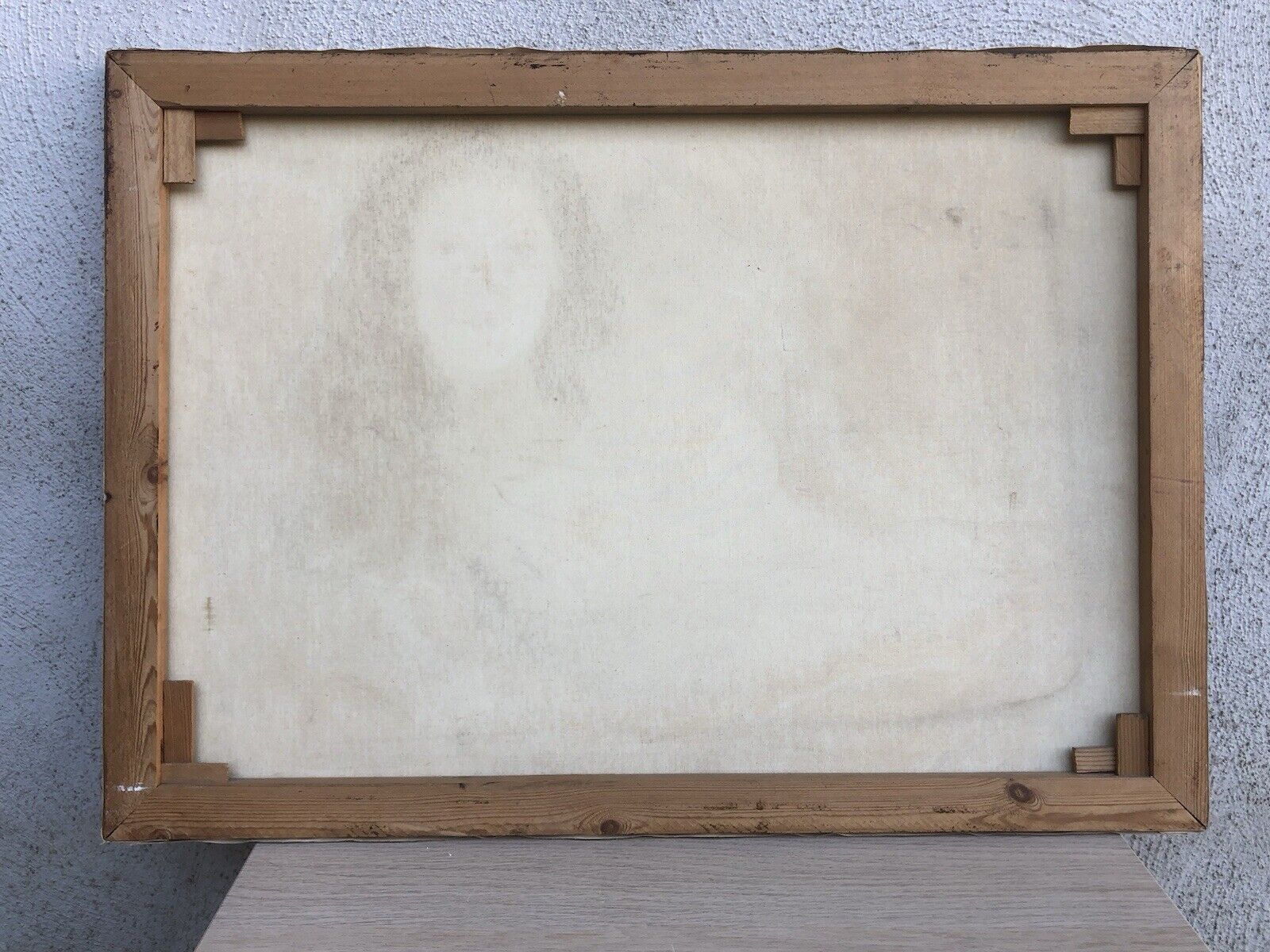 Quadro vintage -Nudo Di Donna- dipinto a olio su tela