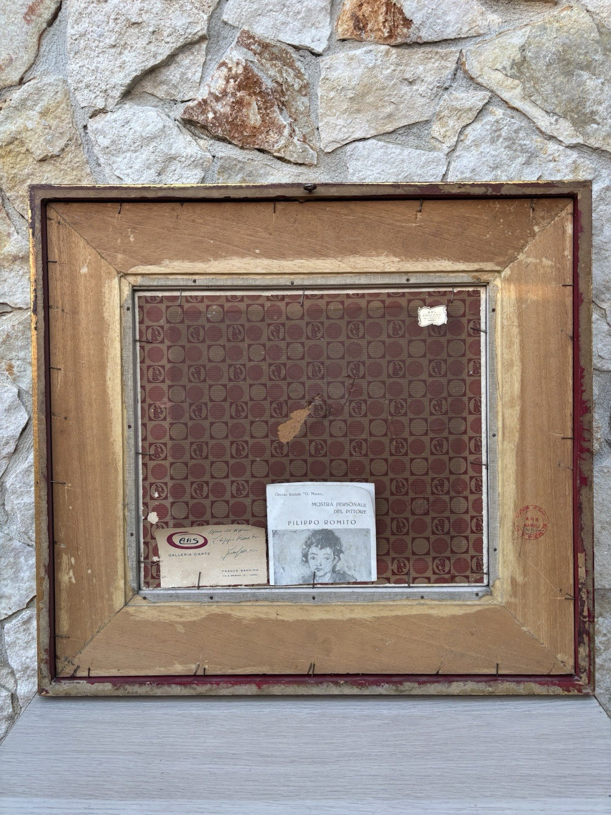 Quadro -Il Giardino Di Casa- dipinto a olio