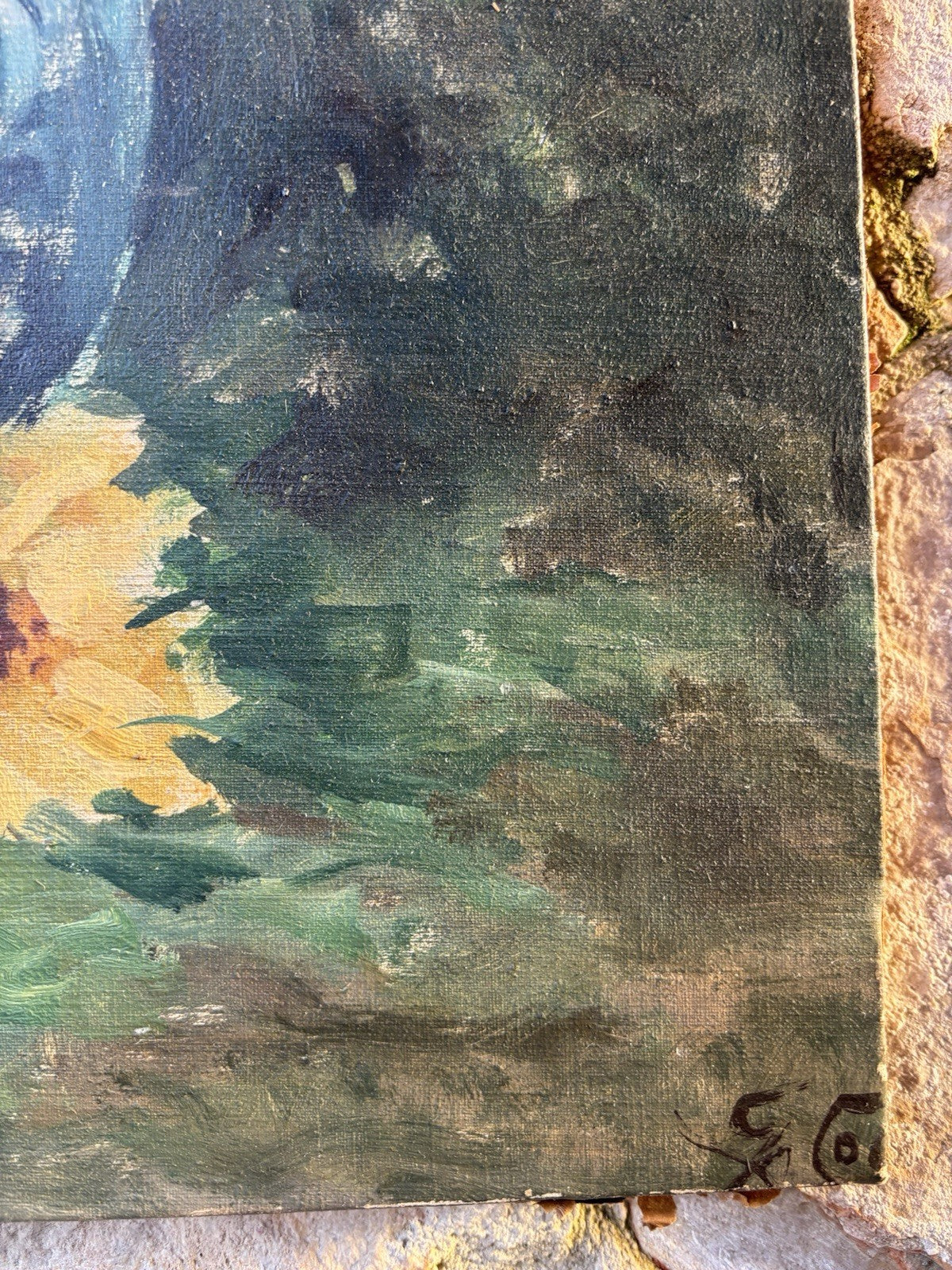 Quadro antico -Natura Morta- Giuseppe Alberto Cocco dipinto a olio su tela