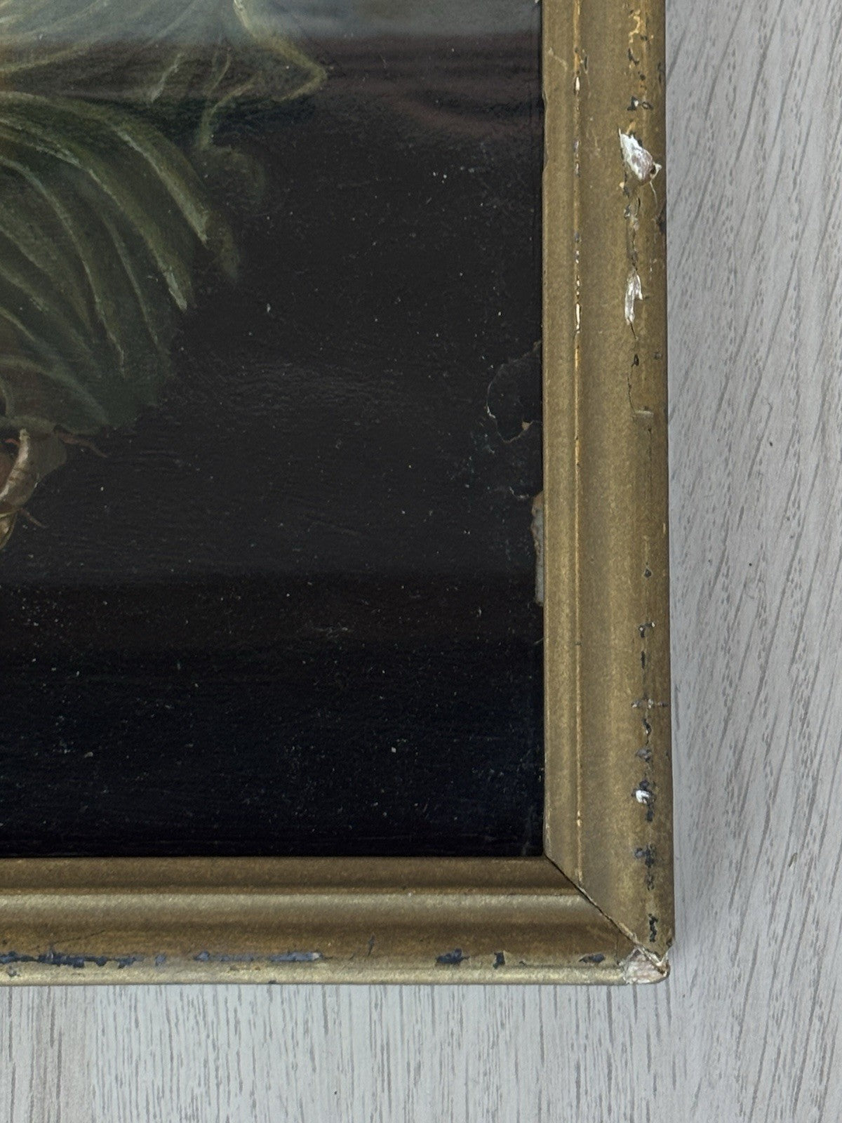 Quadro antico -Figure- stile pompeiano dipinto a olio