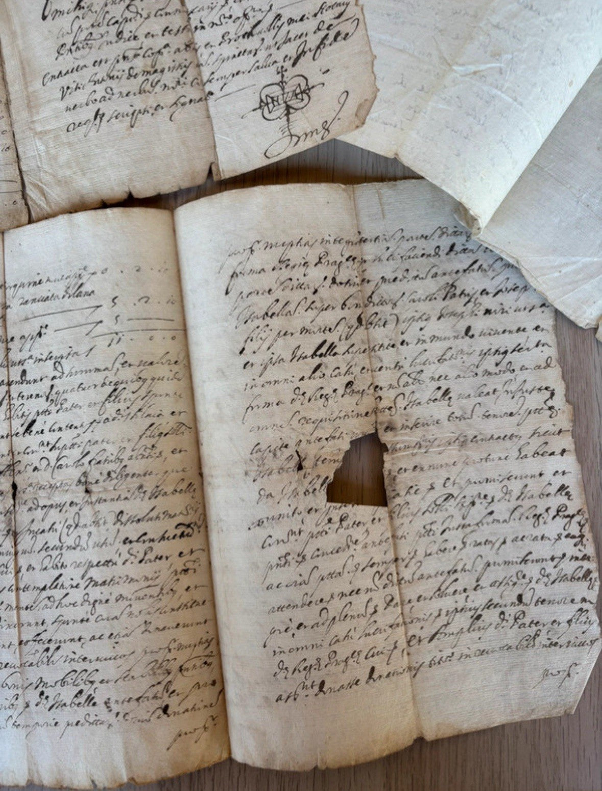 Documenti Manoscritti Antichi