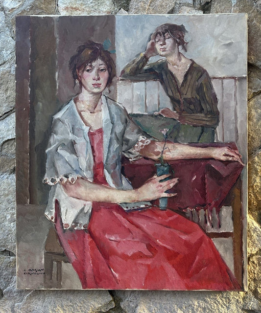 Quadro -Figure Femminili- Ciro Adrian Ciavolino- dipinto a olio su tela