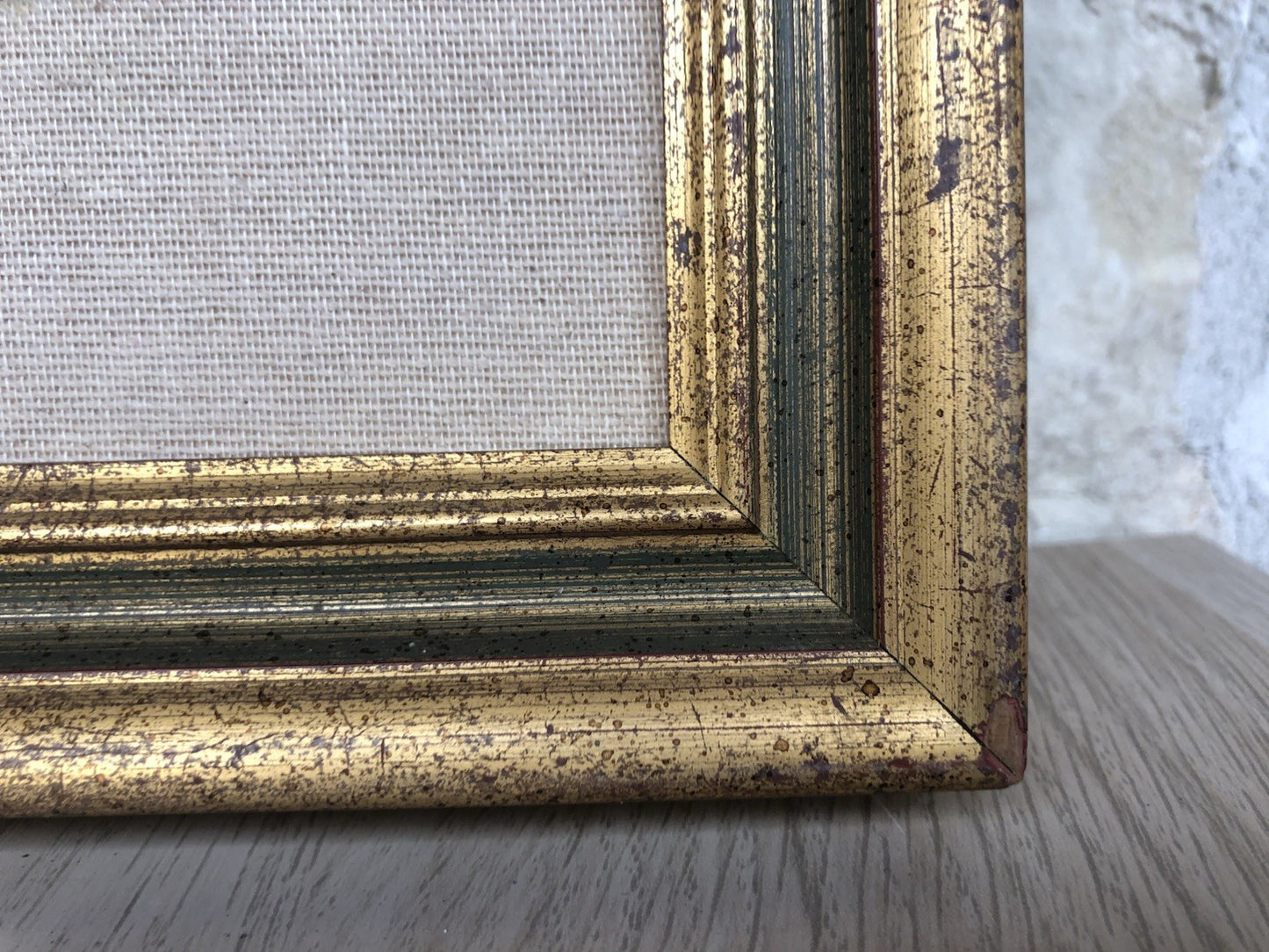 Quadro vintage - Strada Con Figure- dipinto a olio su tavoletta