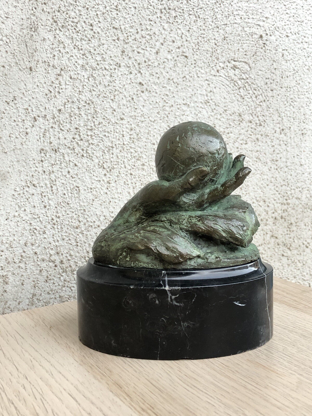 Scultura vintage Mara Dominioni in bronzo- Royal Caribbean International