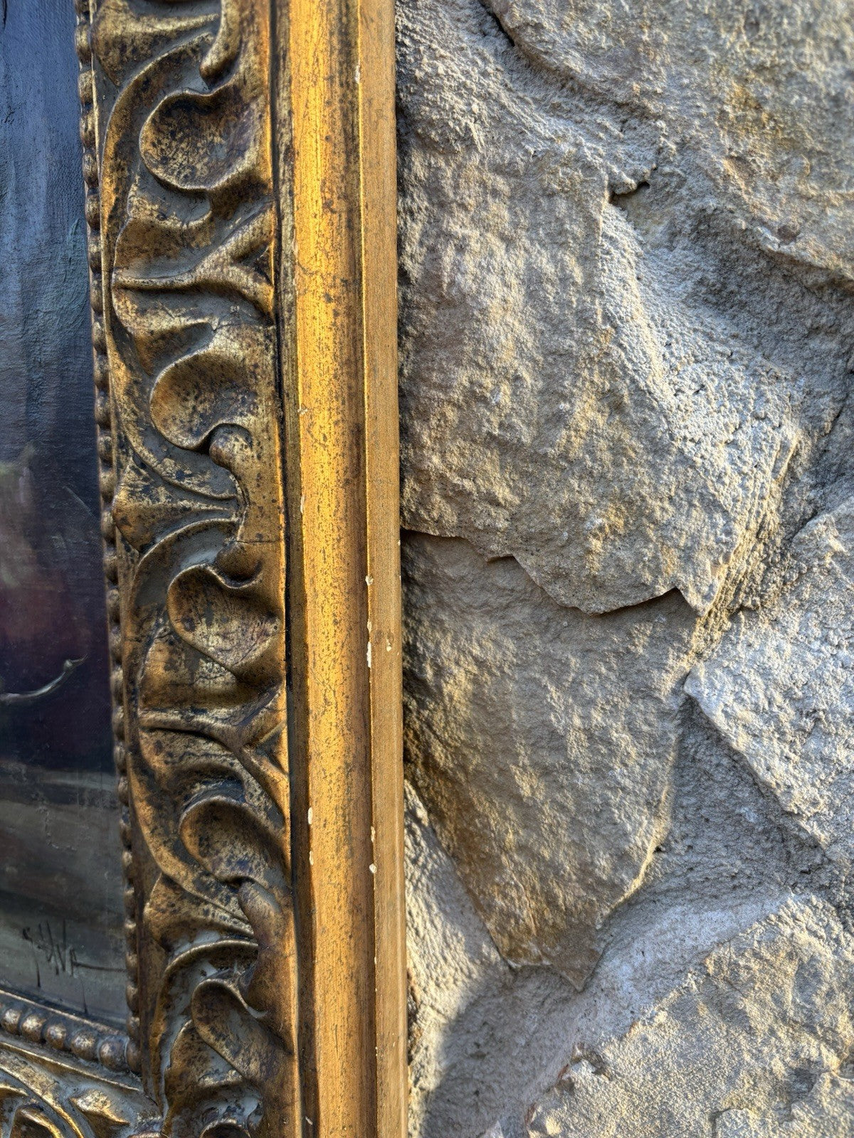 Quadro antico -Natura Morta- Giuseppe Uva dipinto a olio su tela