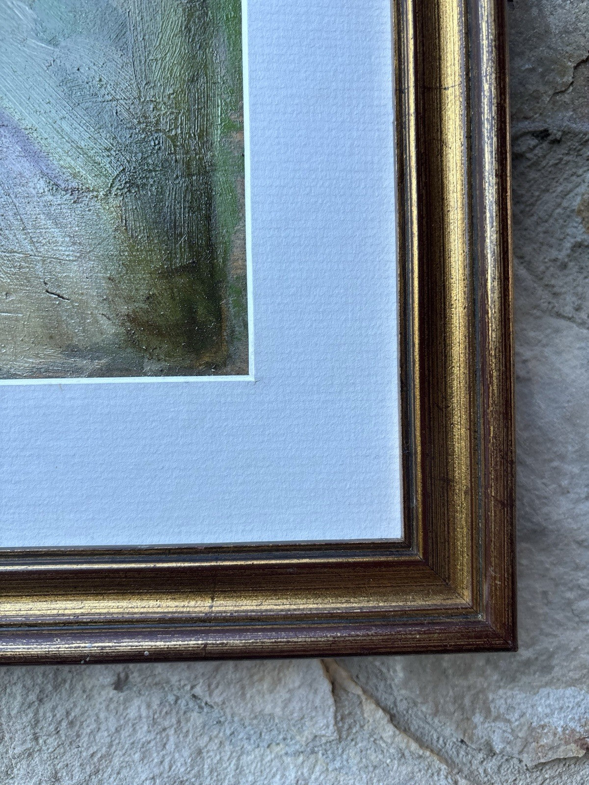 Quadro -Figura Di Donna- dipinto a olio su tavoletta