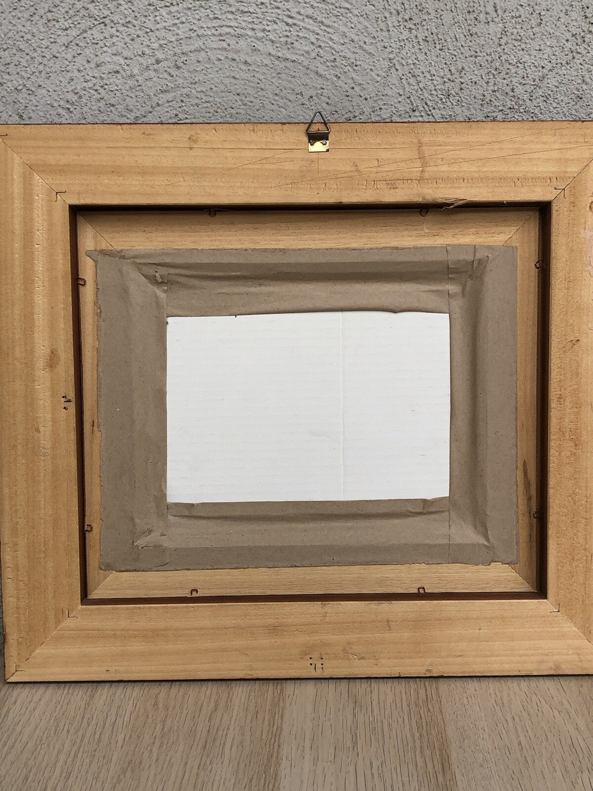 Quadro vintage -Paesaggio- tecnica mista su carta