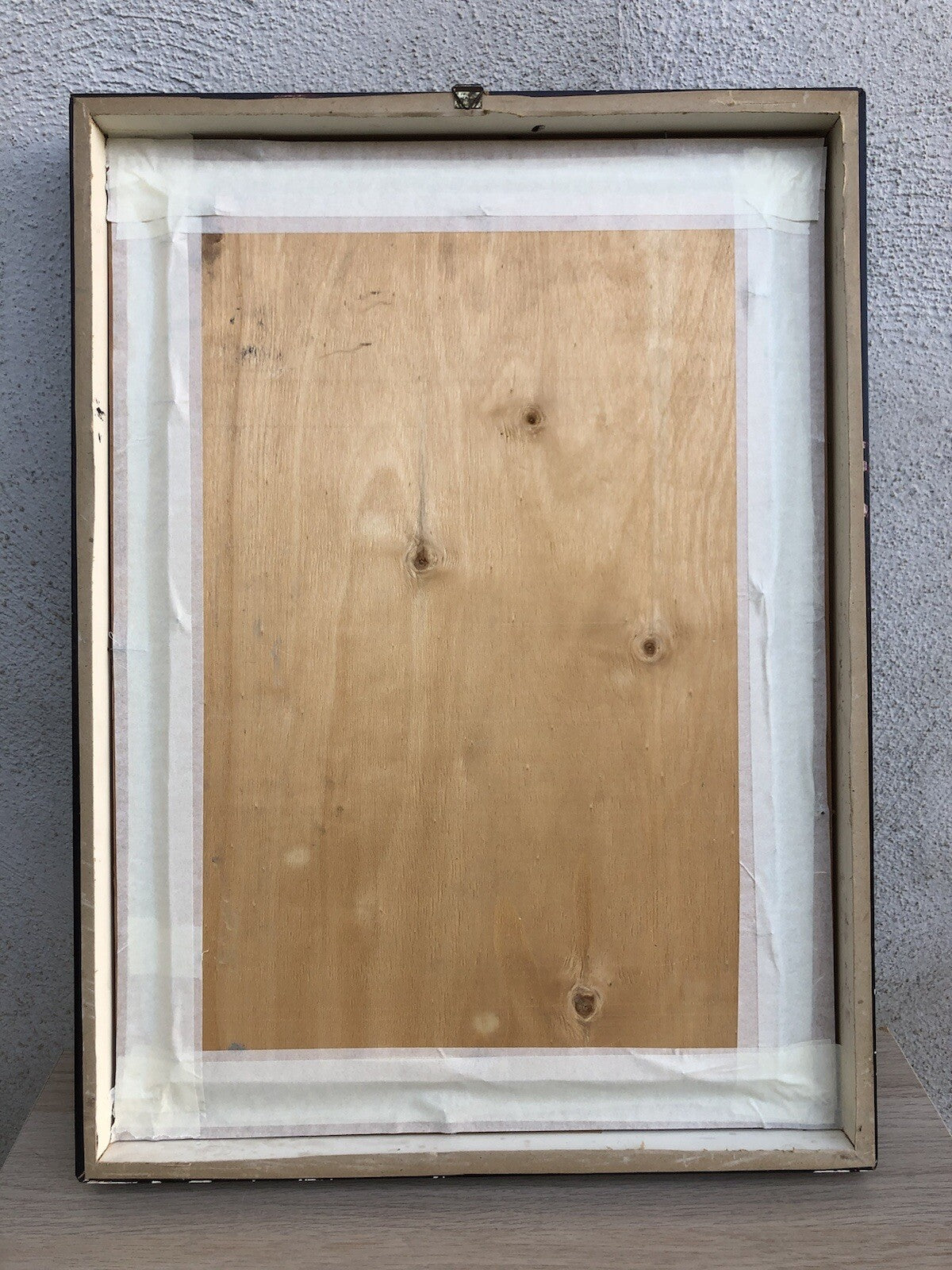 Quadro vintage -Ragazzo Con Cipolle- dipinto a olio su tavoletta