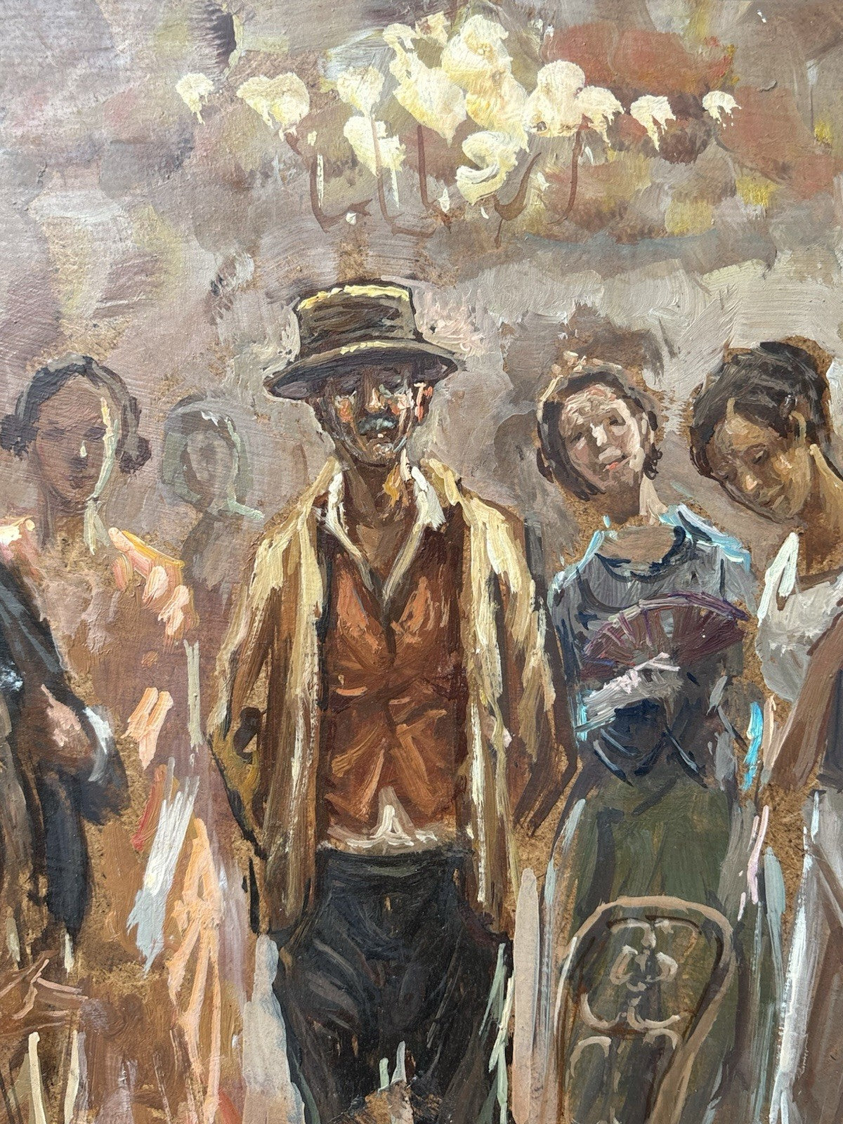 Quadro -O’Zappatore- dipinto a olio