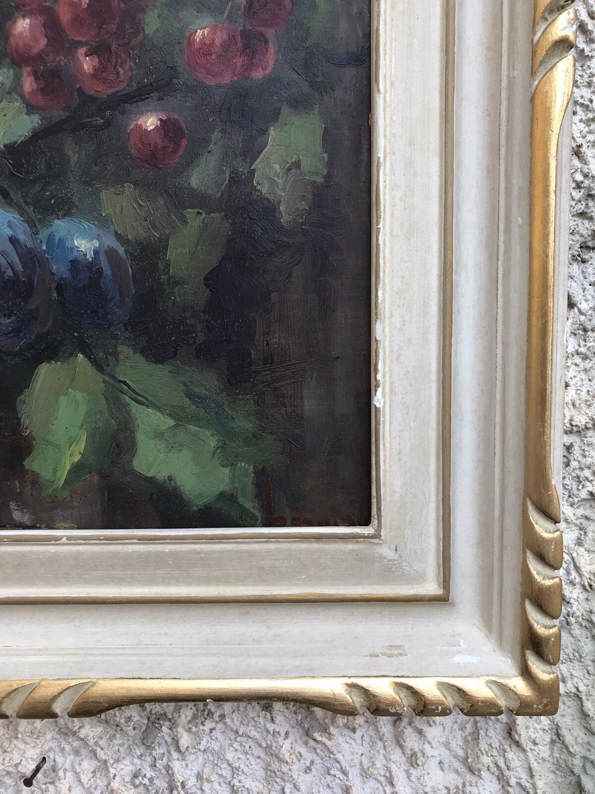 QUADRO VINTAGE -NATURA MORTA-DIPINTO A OLIO