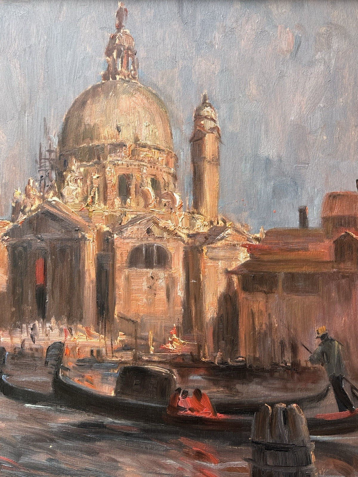 Quadro -Marina Di Venezia- Antonio D’urso- dipinto a olio
