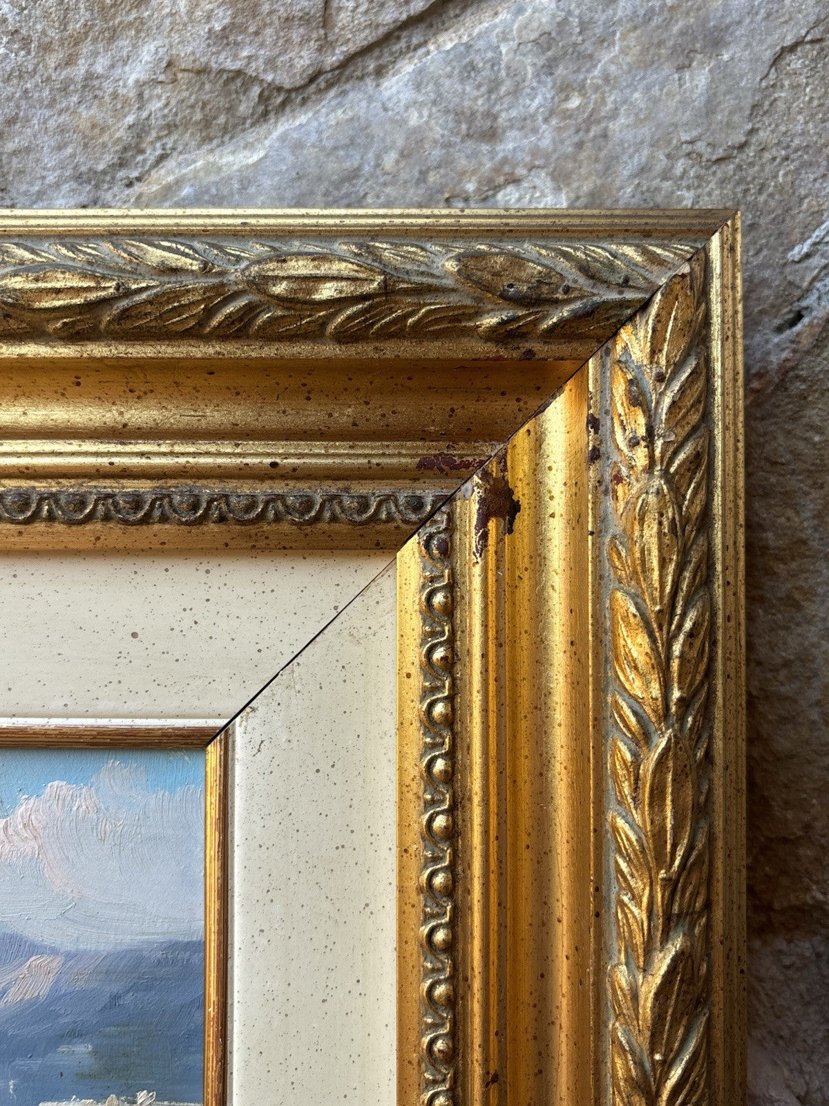 Quadro -Paesaggio Urbano- Silvio Valli- dipinto a olio