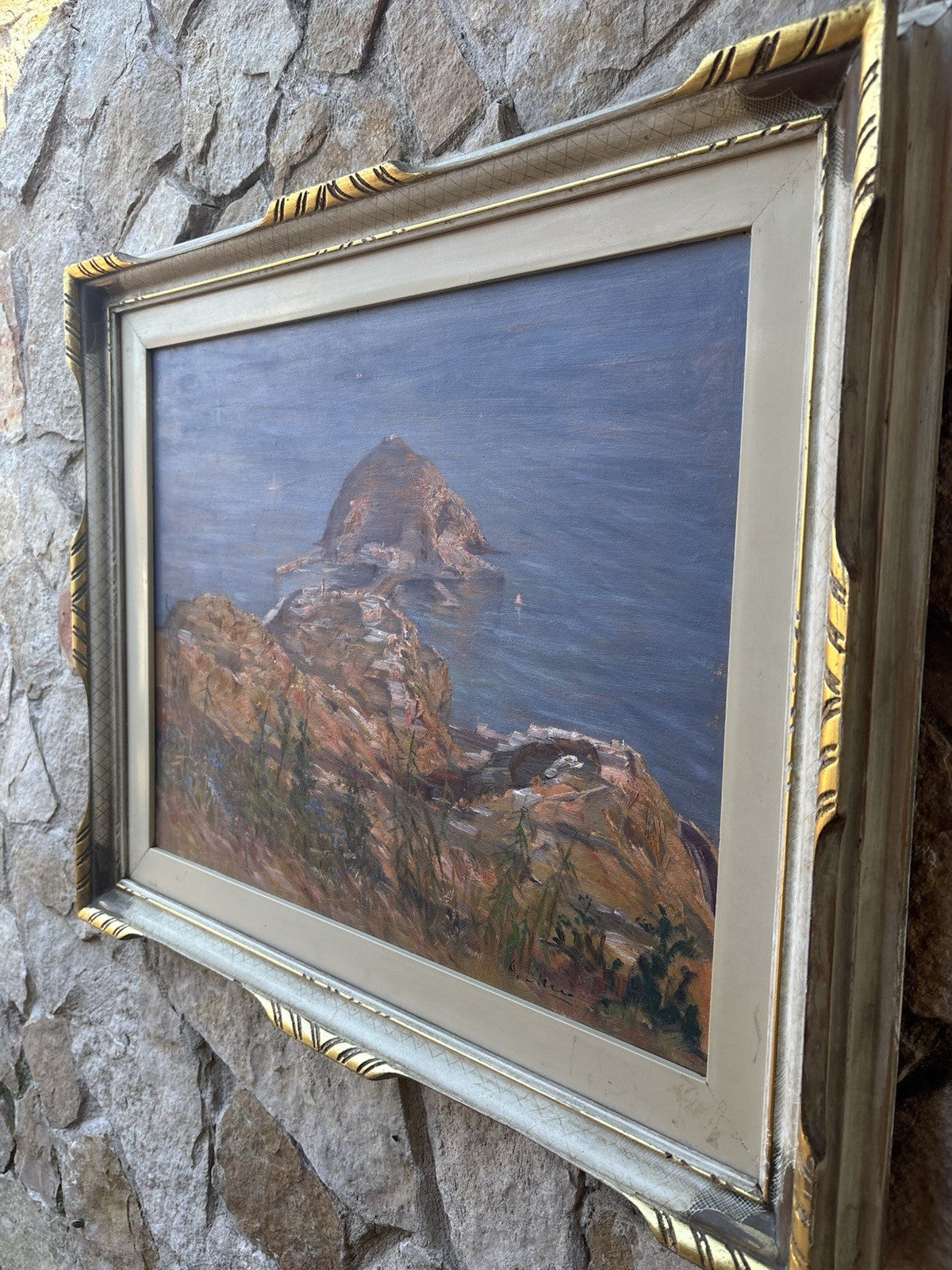 Quadro -Sant’Angelo D’Ischia- Antonio D’urso-dipinto a olio