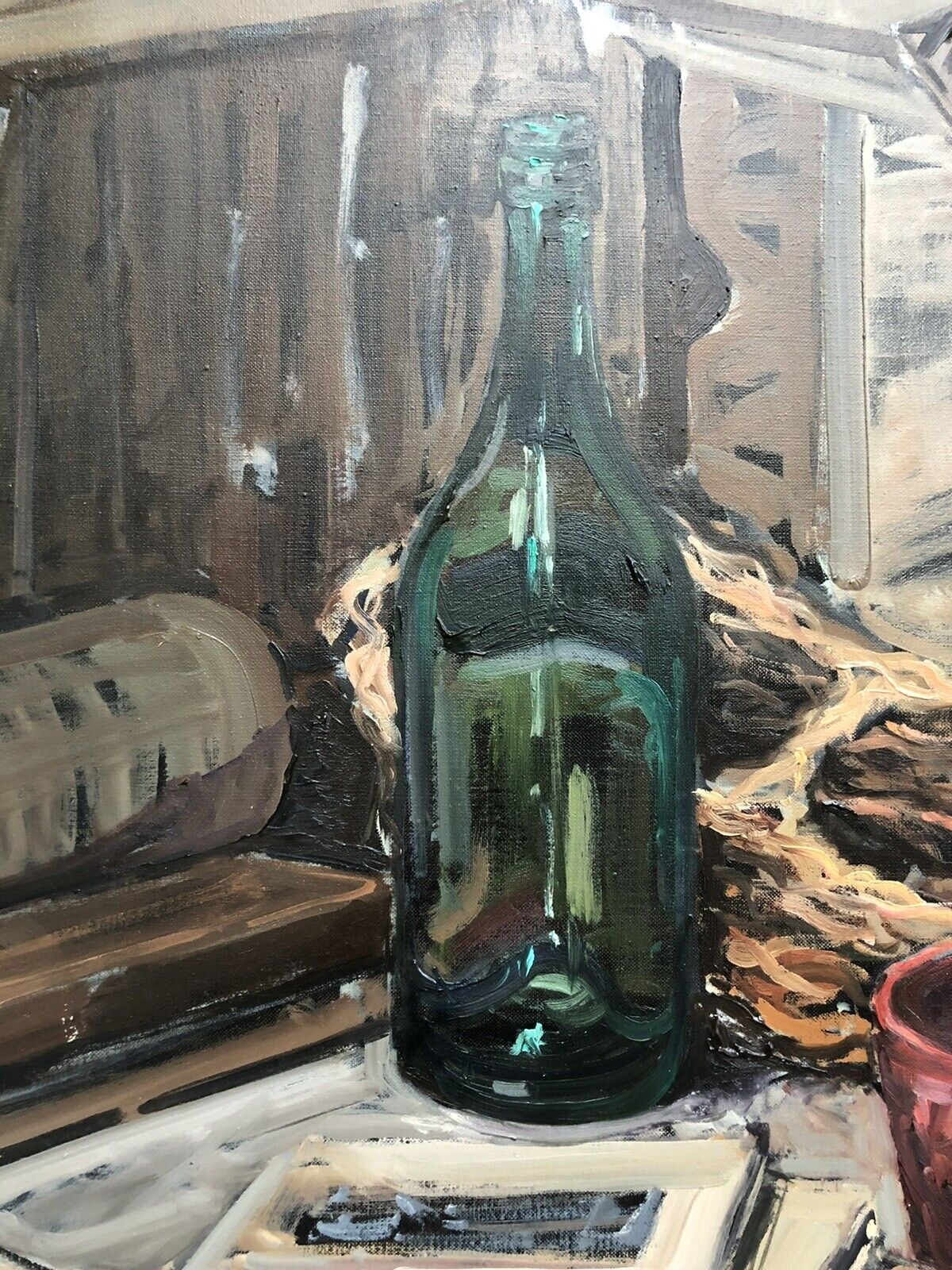Quadro -Natura Morta- dipinto a olio su tela