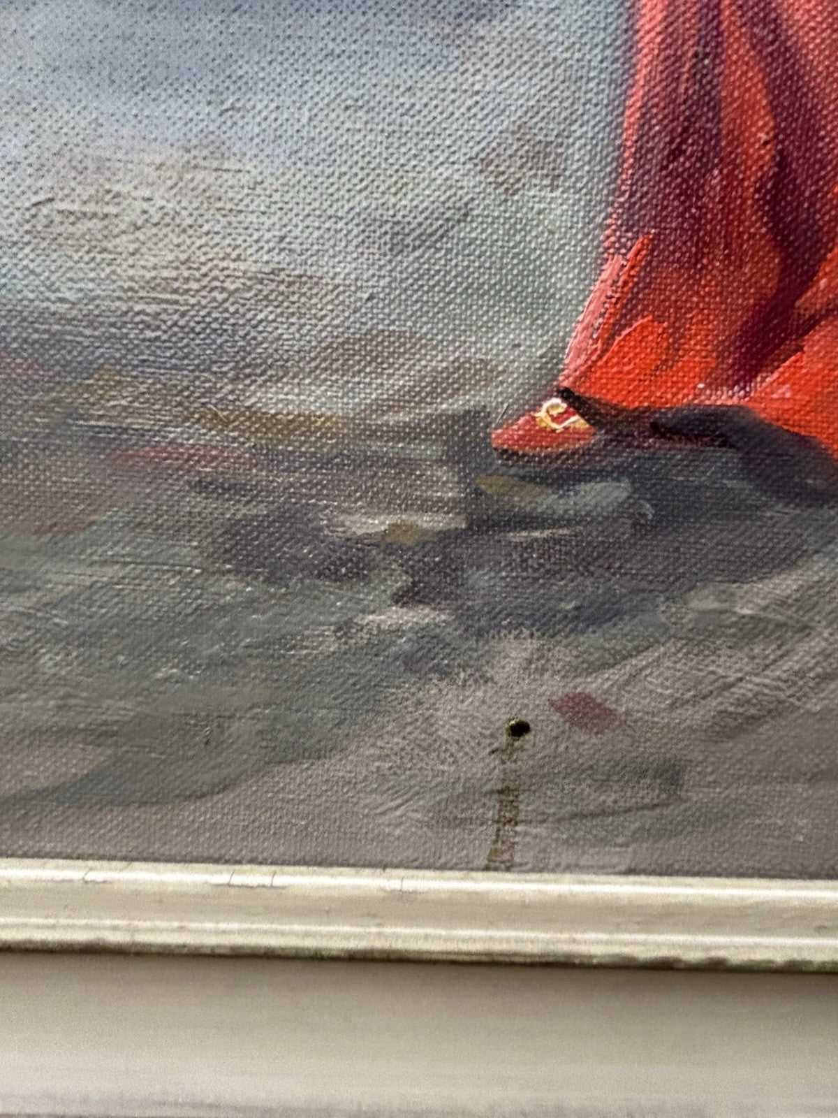 Quadro -Figure Di Nobili- Roberto Cajati dipinto a olio su tela