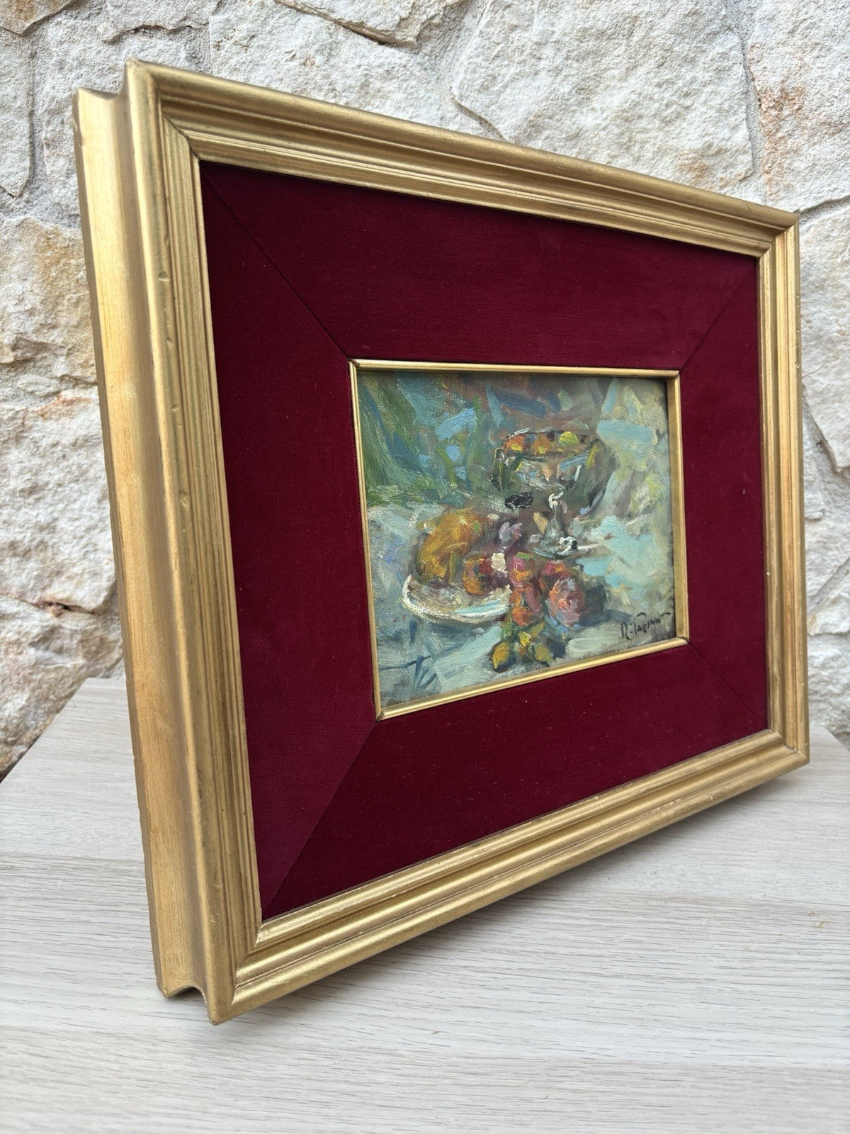 Quadro -Natura Morta- Renato Passaro dipinto a olio