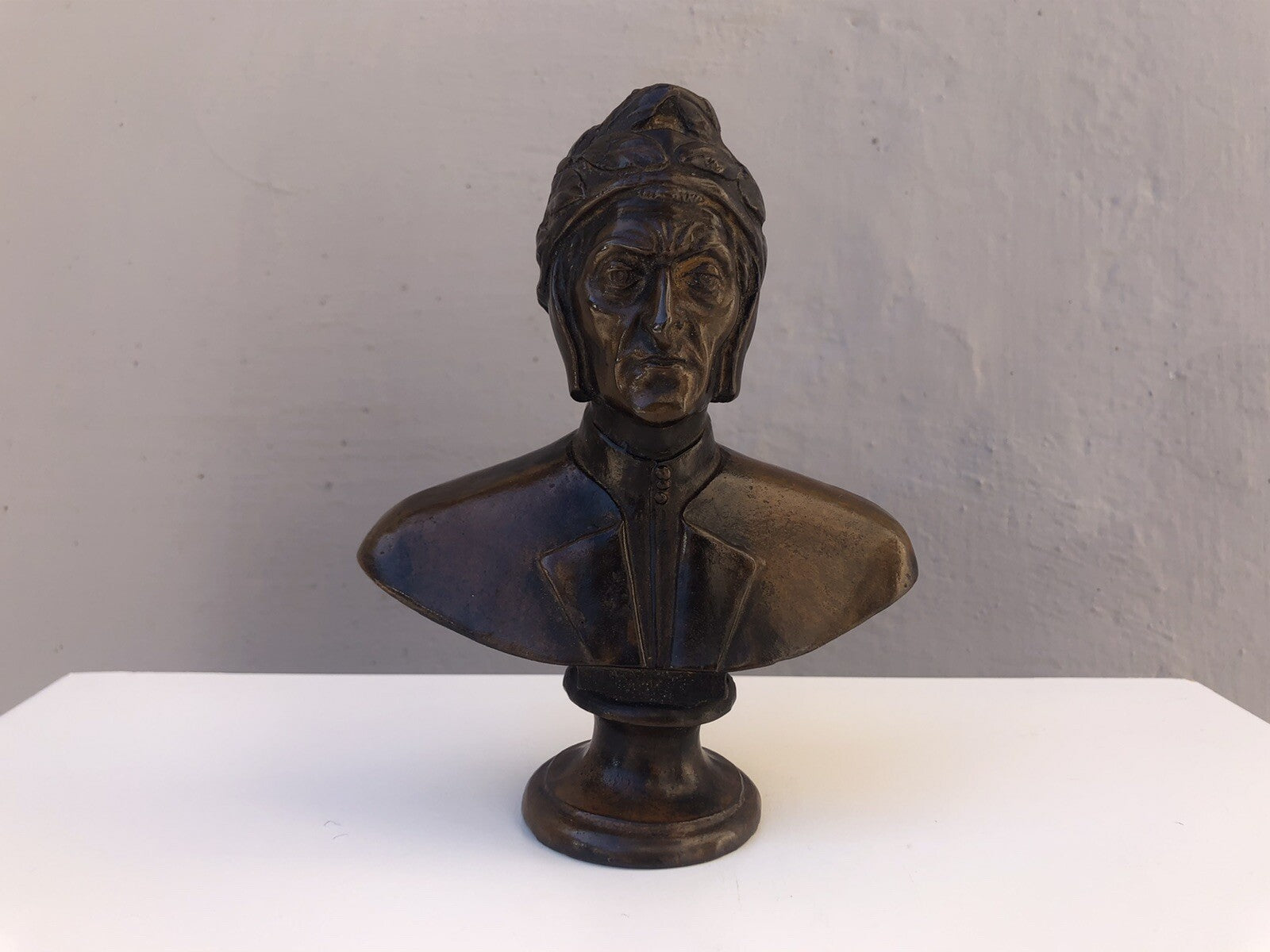 Scultura Dante Alighieri in bronzo