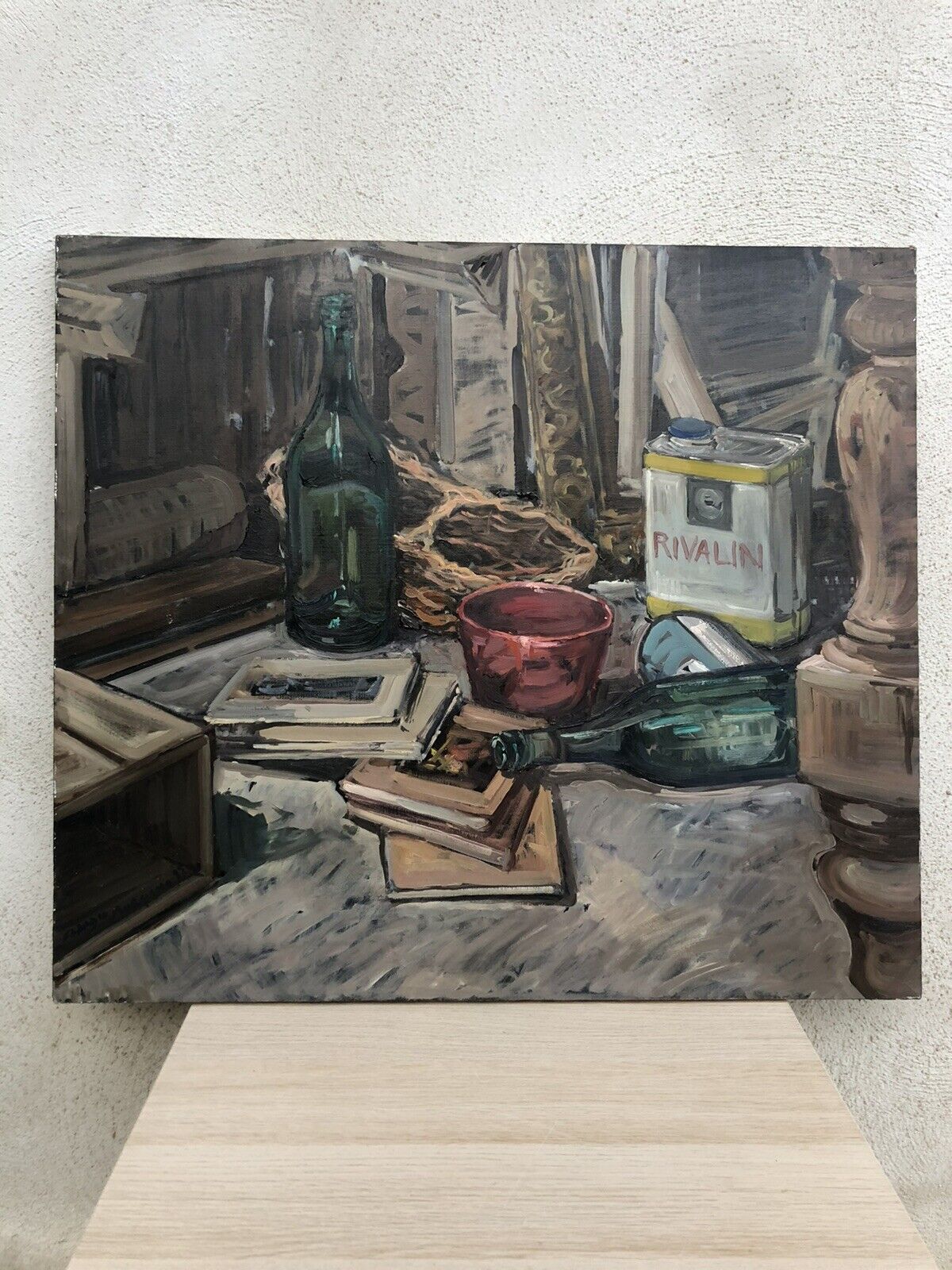Quadro -Natura Morta- dipinto a olio su tela