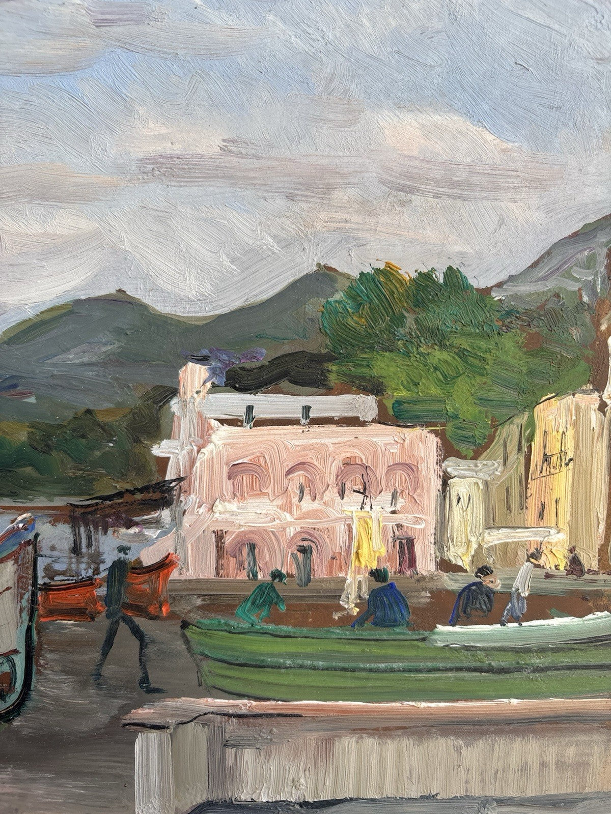 Quadro -Ischia- Mario Cortiello dipinto a olio