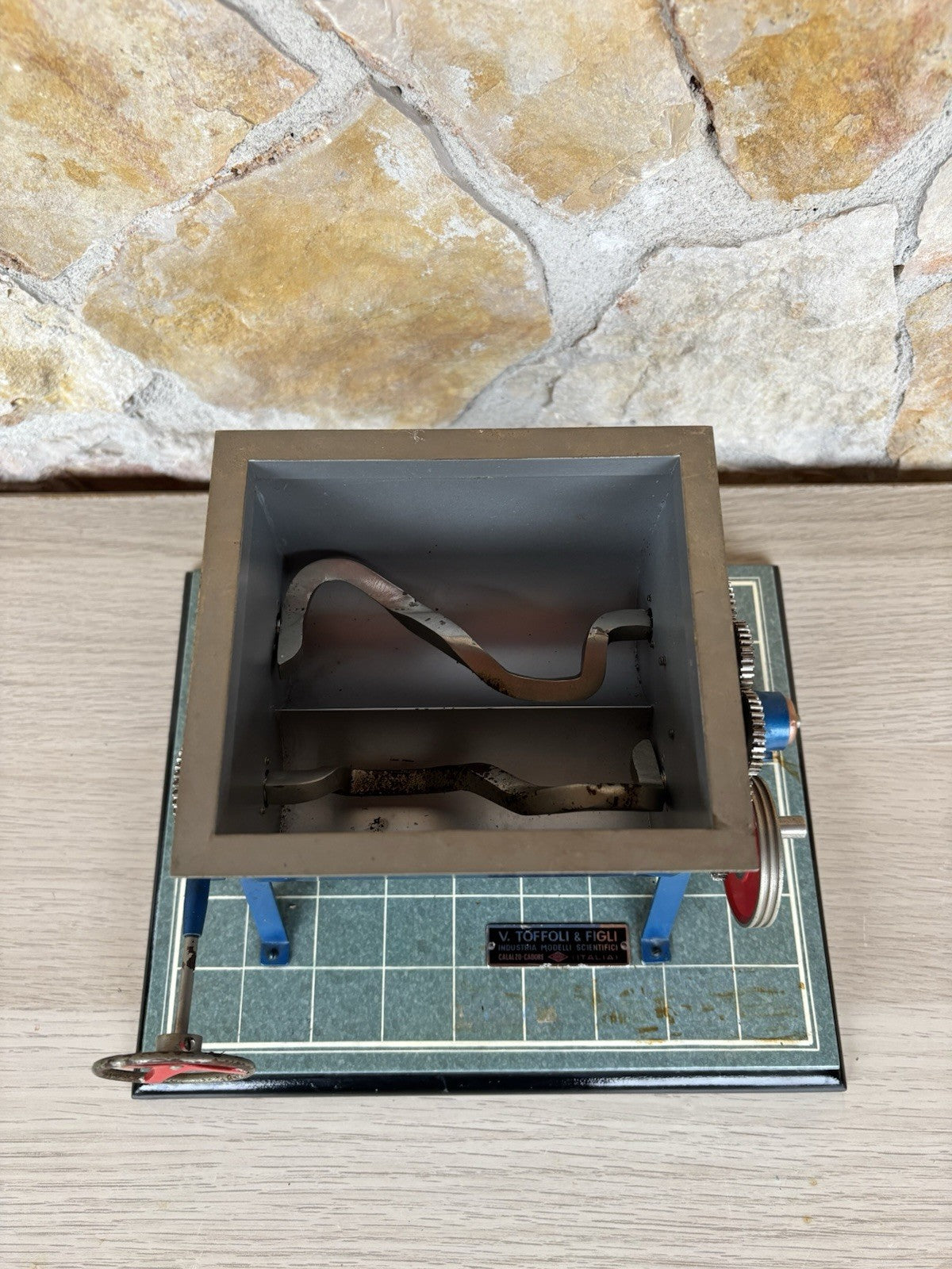 Modellino ad uso didattico vintage  V.Toffoli & Figli