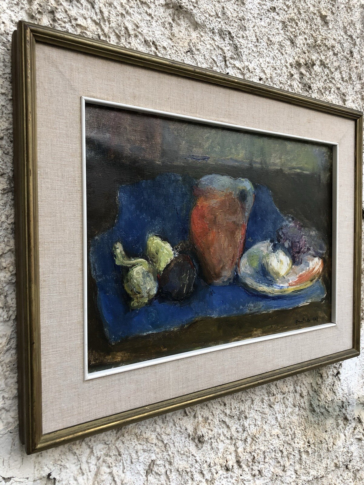 Quadro -Natura Morta- dipinto a olio su tela