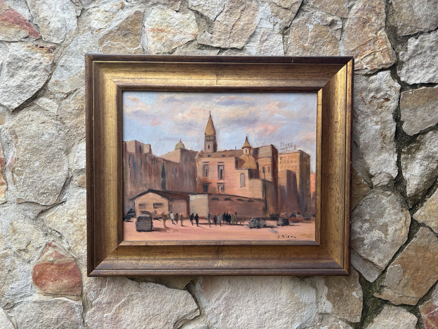 Quadro -Pozzuoli- Antonio D’Urso dipinto a olio