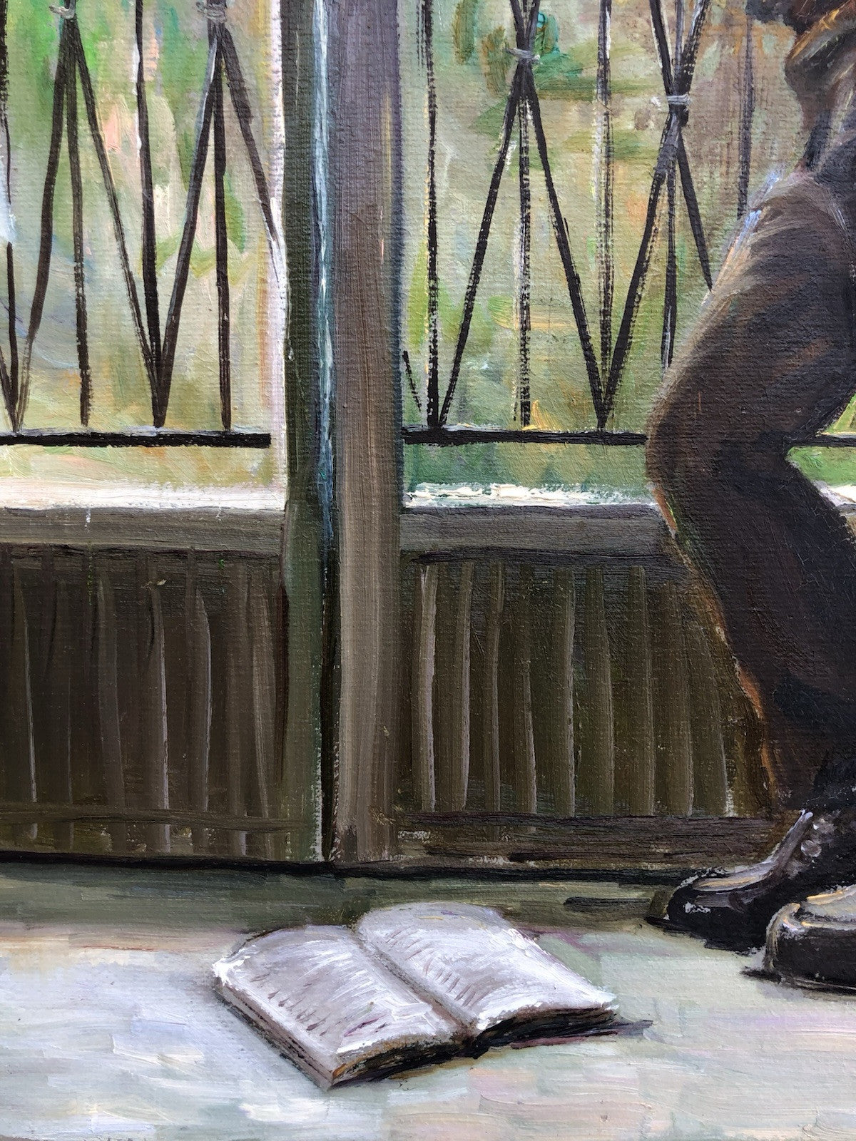 Quadro -Sogni Di Libertà- dipinto a olio su tela