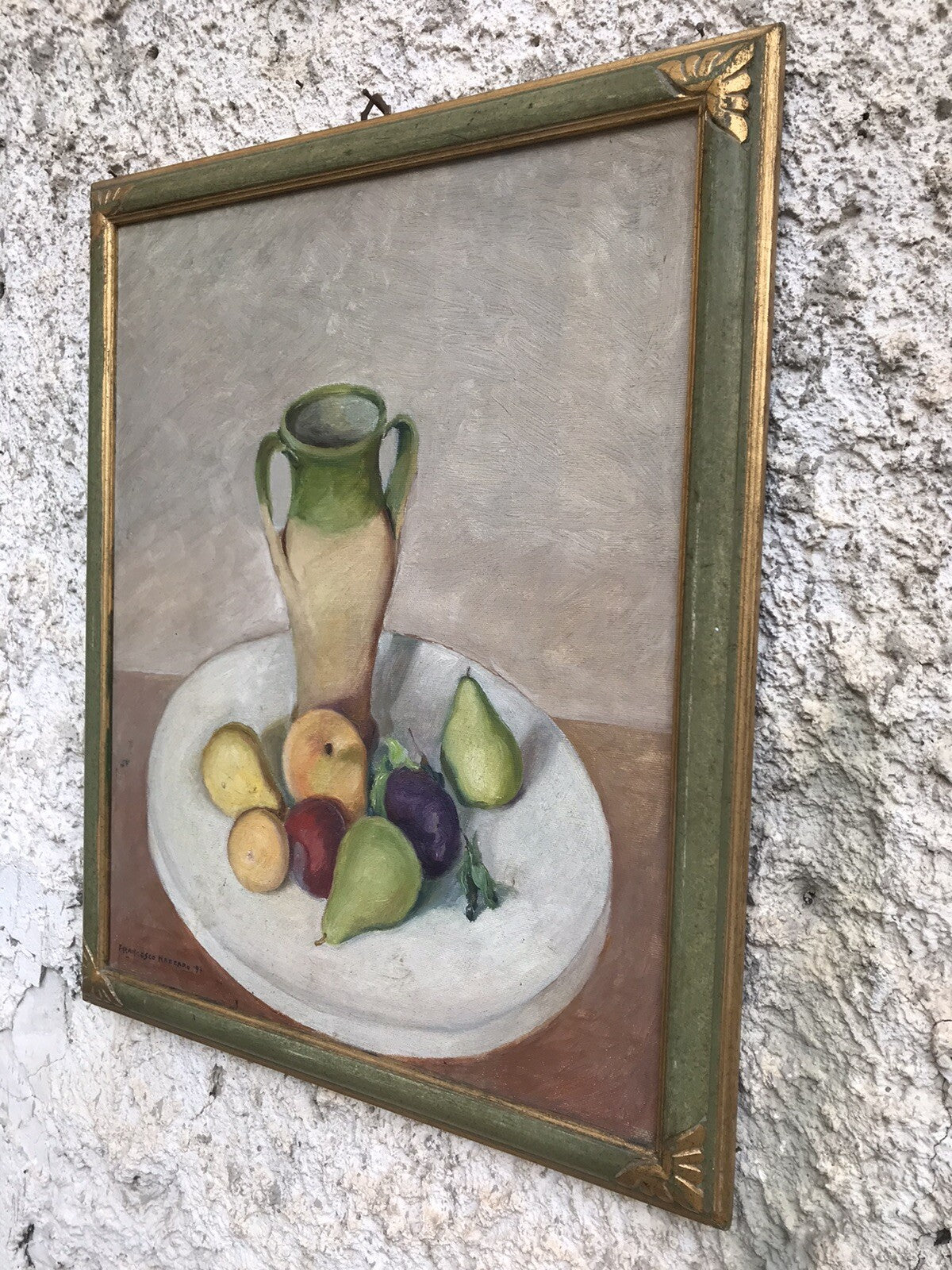 Quadro natura morta dipinto a olio su tela - Francesco Nazzaro