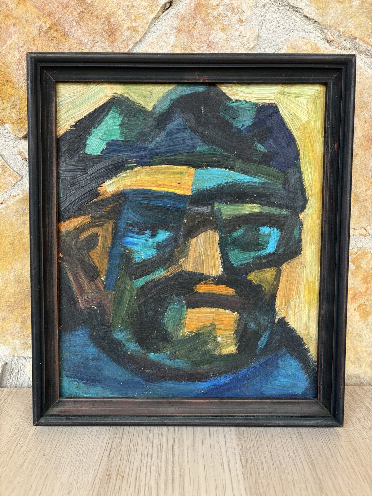 Quadro -figura- Mario Sangiovanni dipinto a olio su tavoletta