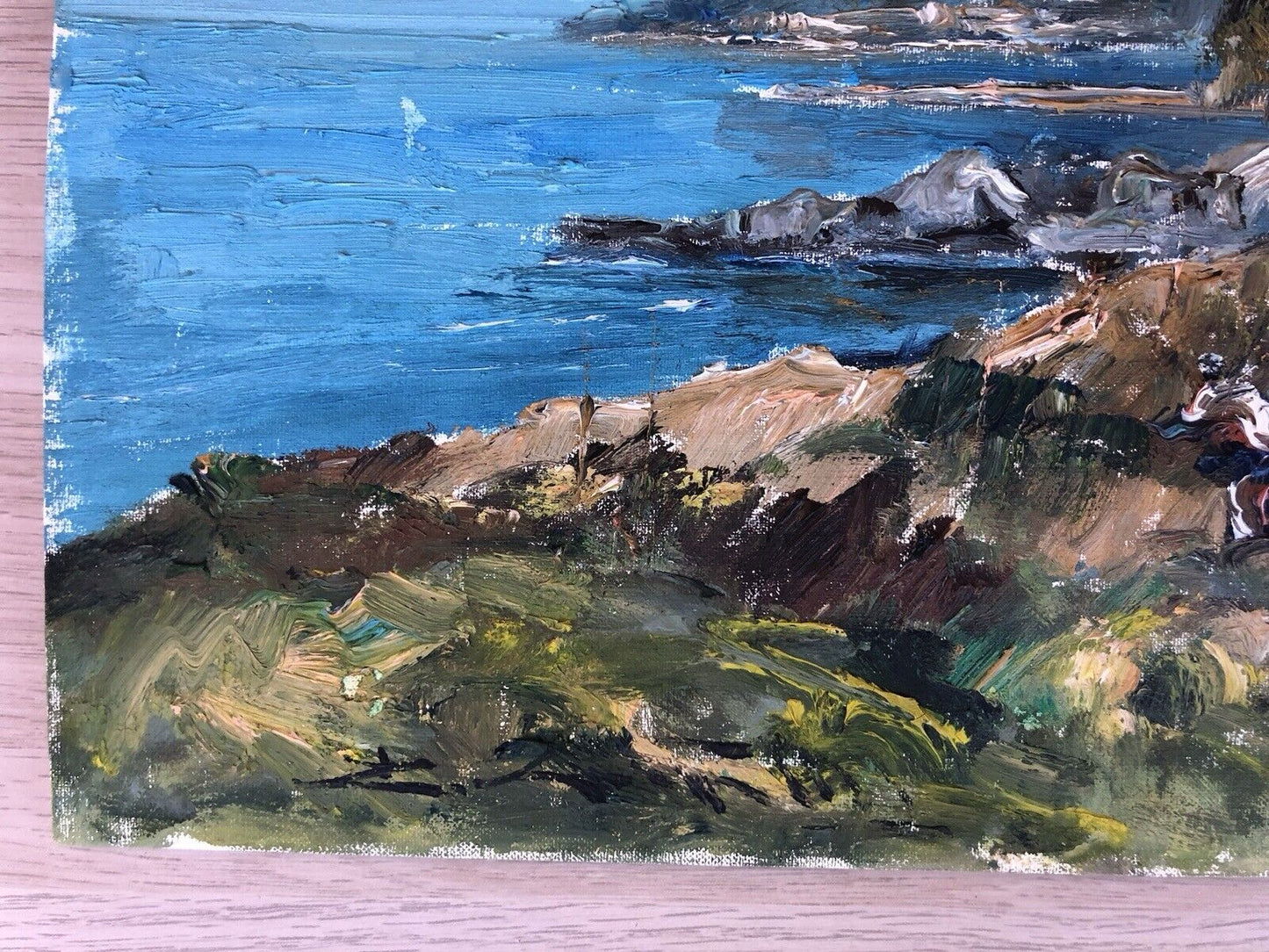 Quadro -Paesaggio Panoramico- dipinto a olio